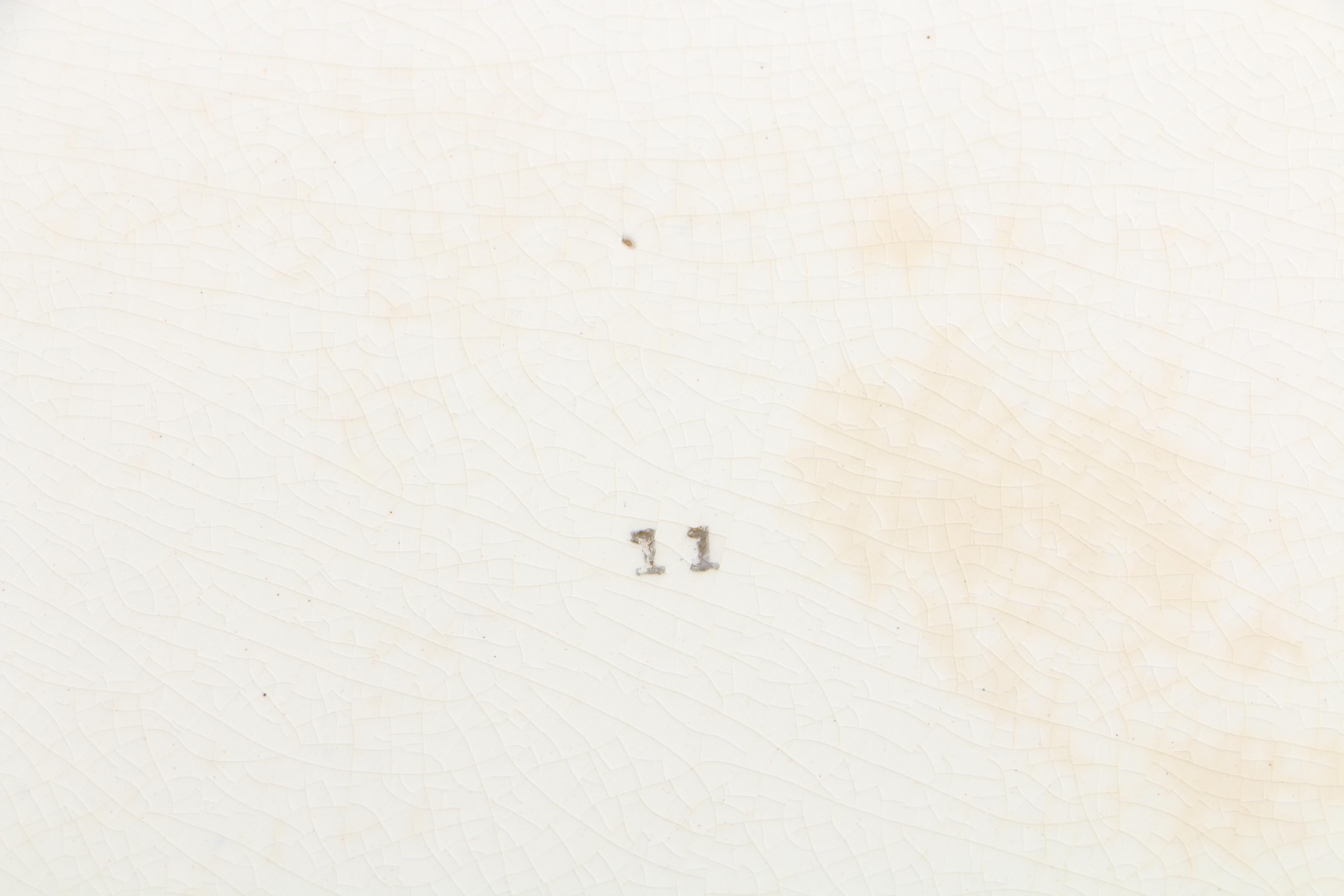 Antique Hand Painted Pheasant Porcelain Platter, c. 1880's Continental