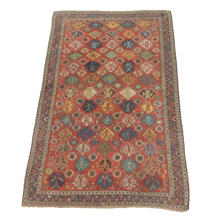 Handwoven Caucasian Soumak Area Rug