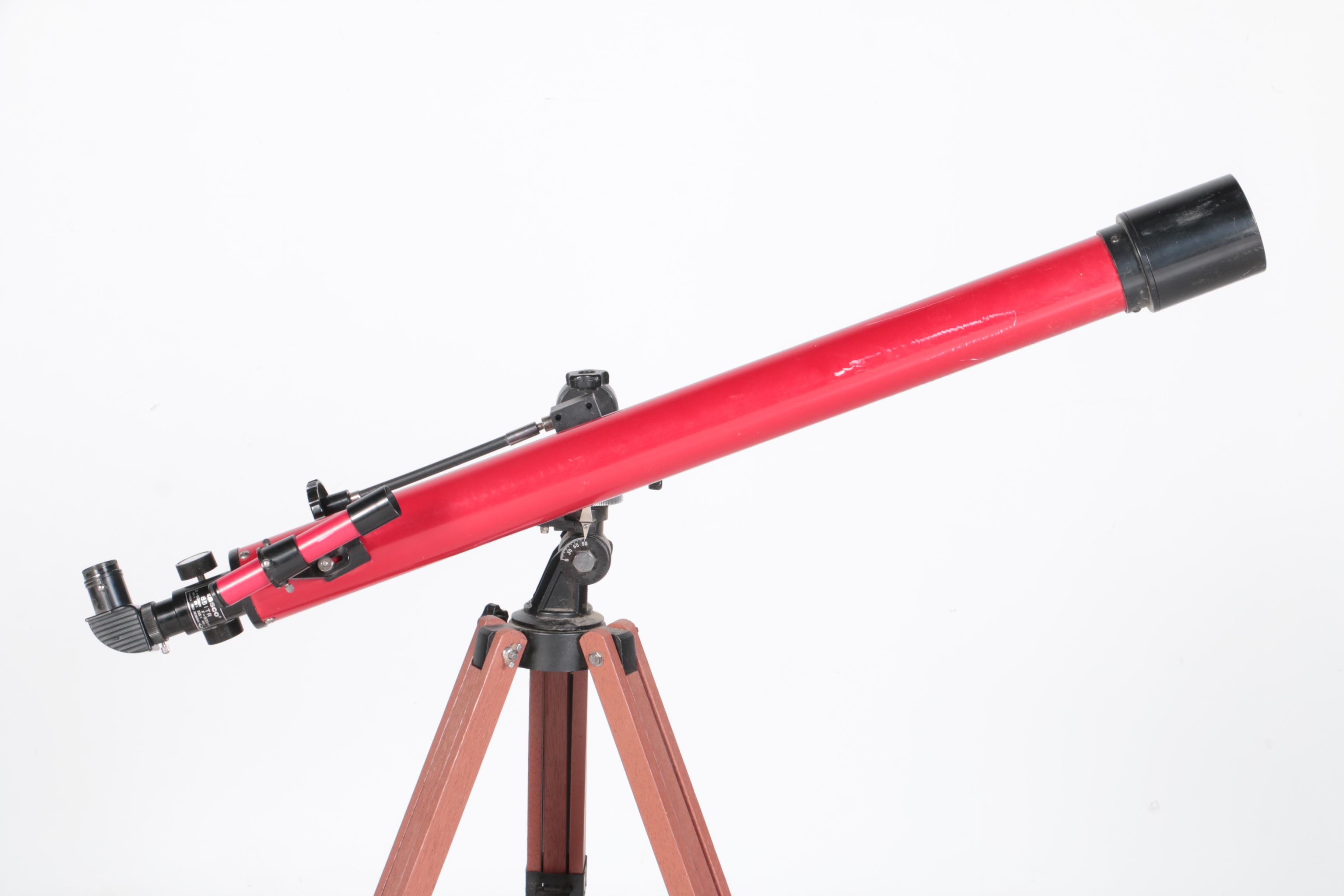 Tasco Model 851TR Telescope with Wooden Tripod