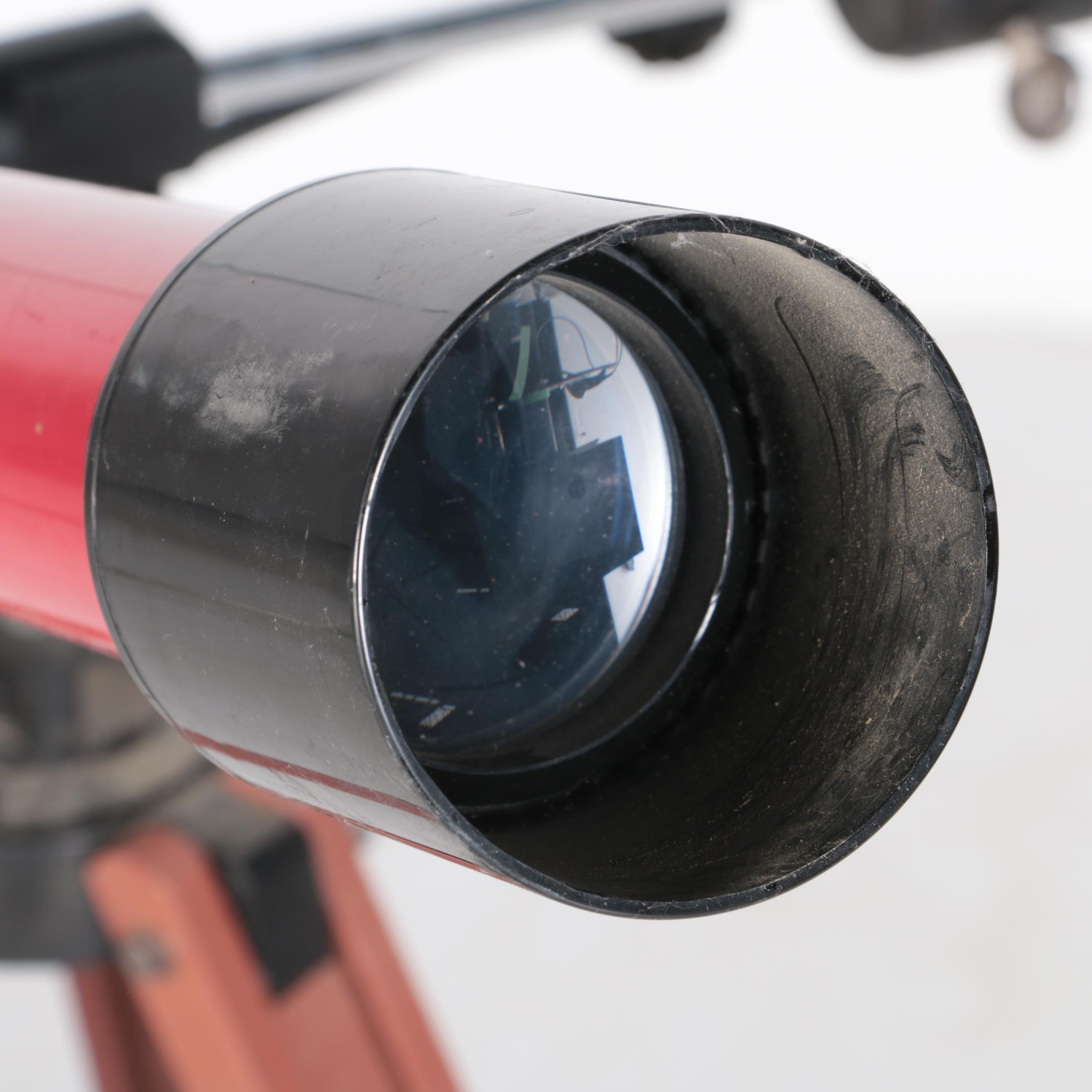 Tasco Model 851TR Telescope with Wooden Tripod