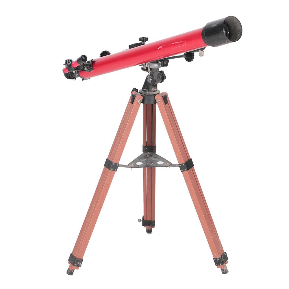 Tasco Model 851TR Telescope with Wooden Tripod