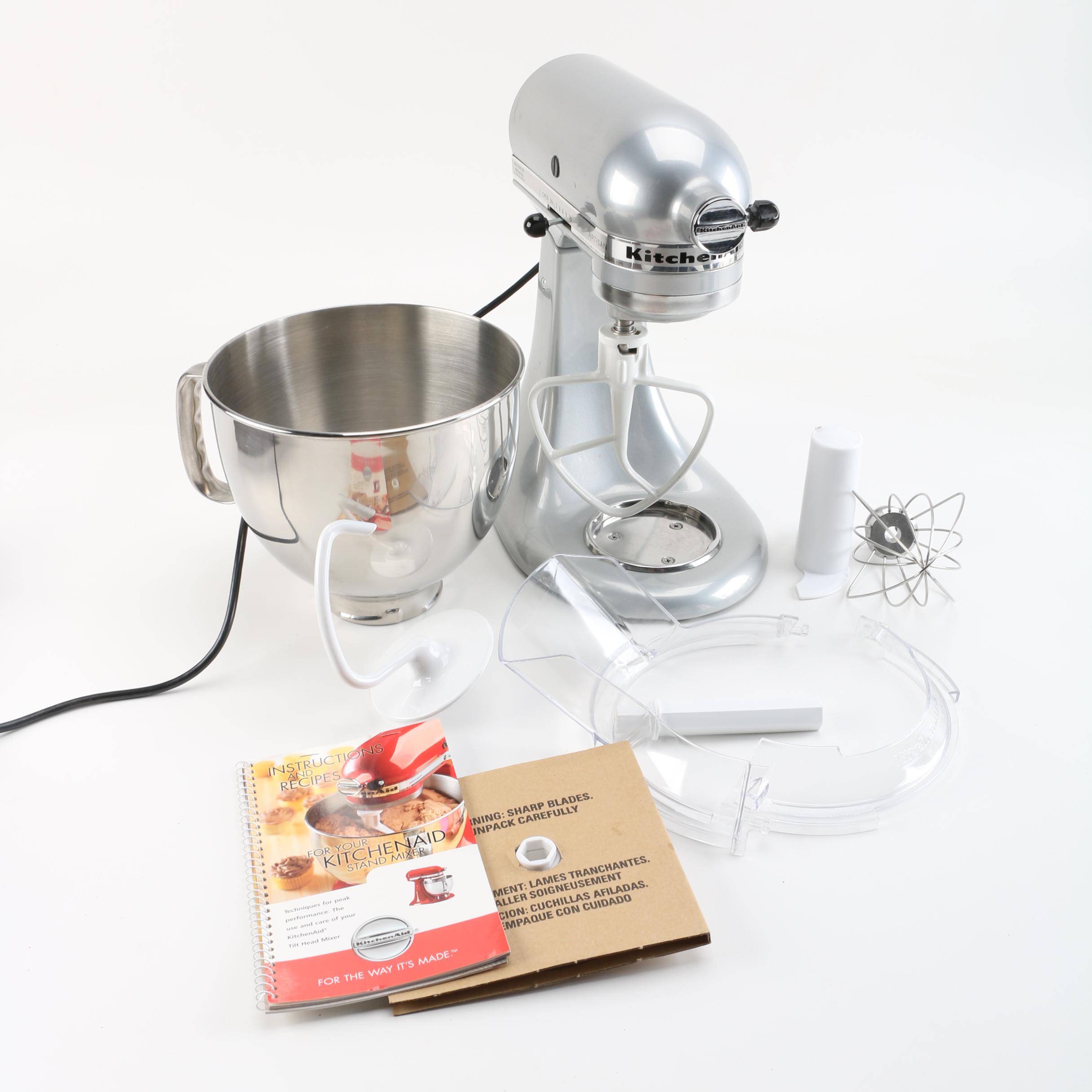 KitchenAid Artisan Stand Mixer with Accessories