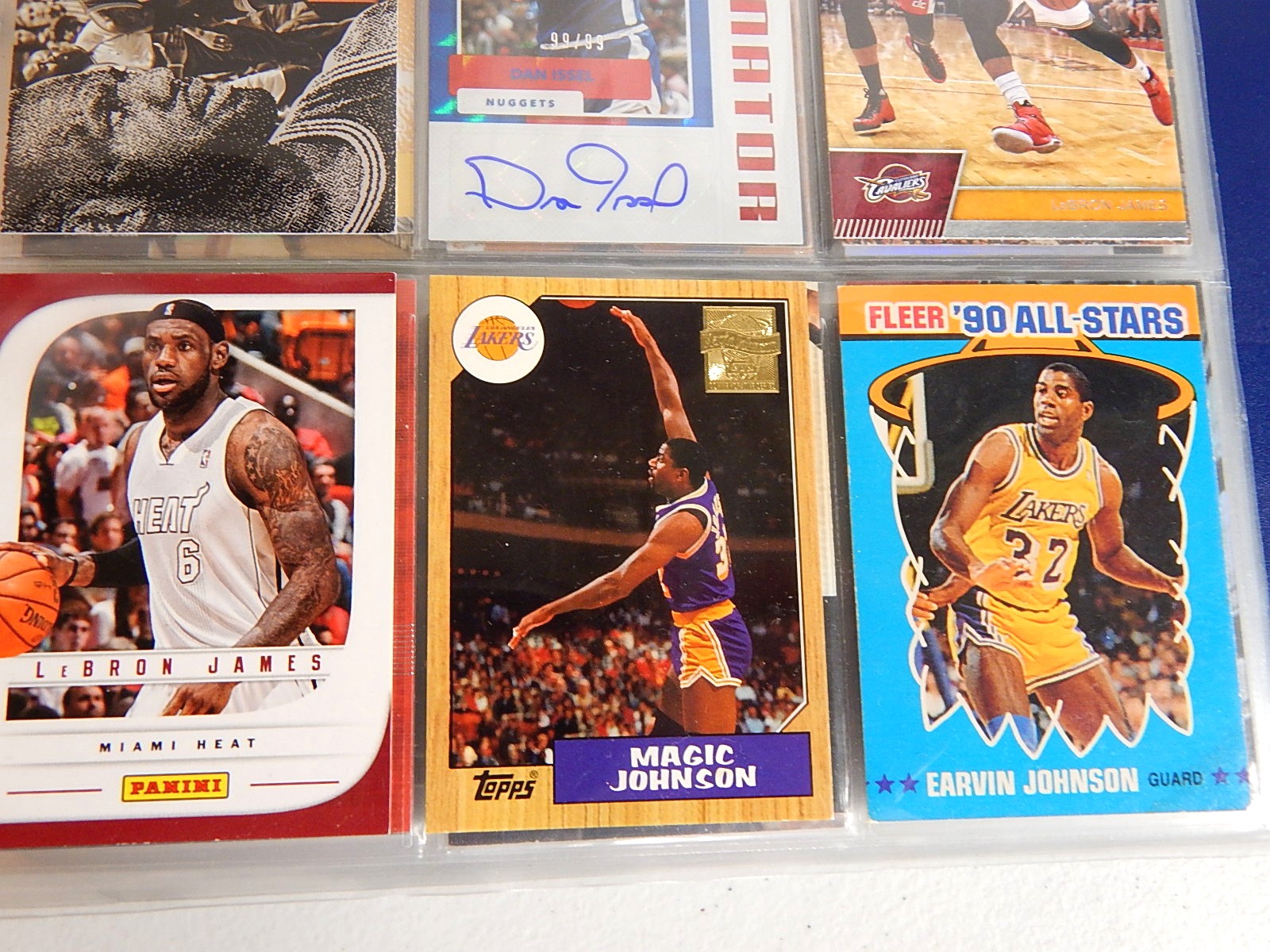 Large NBA Star Basketball Card Collection from 1980s through 2000s