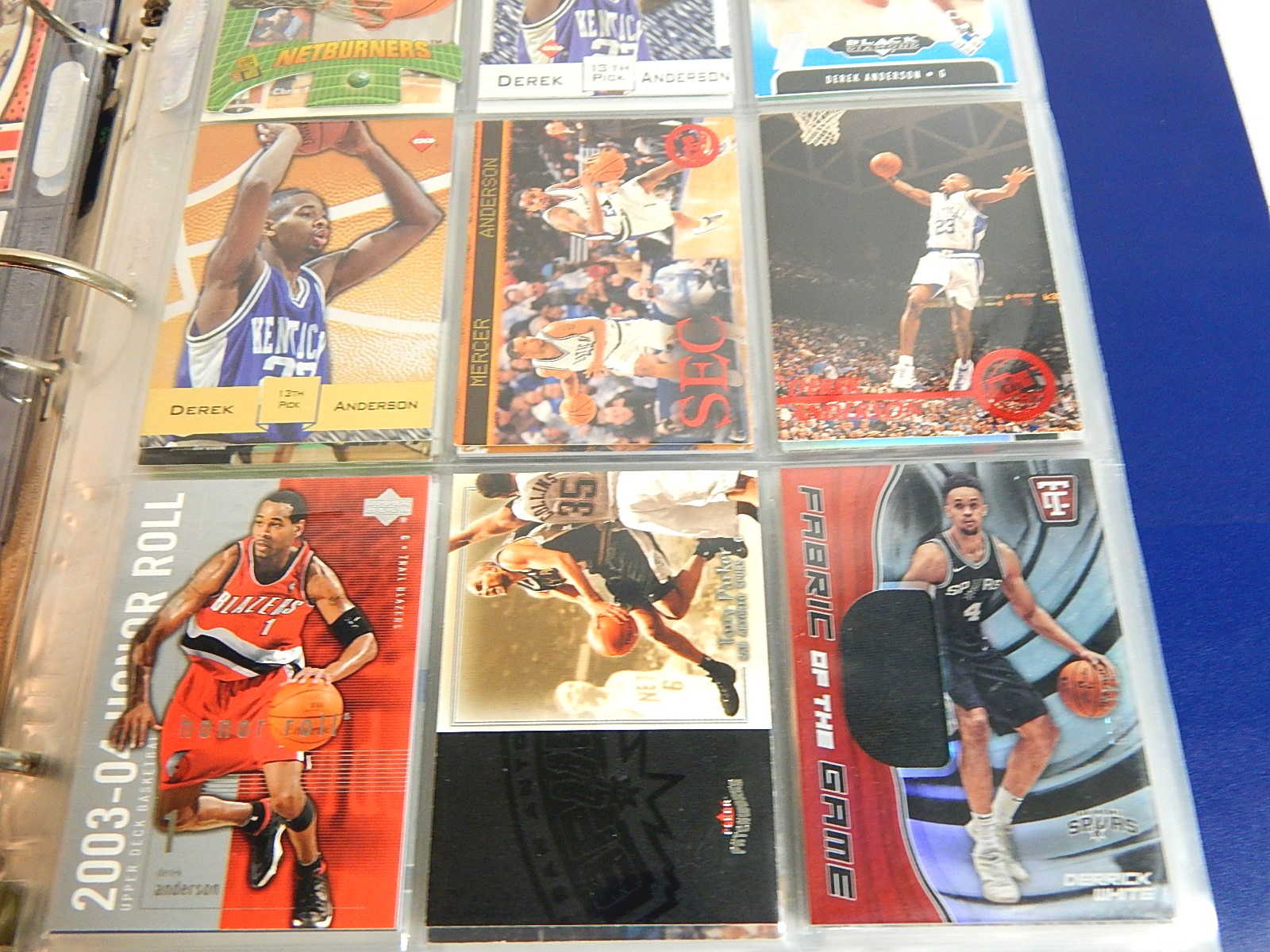 Large NBA Star Basketball Card Collection from 1980s through 2000s