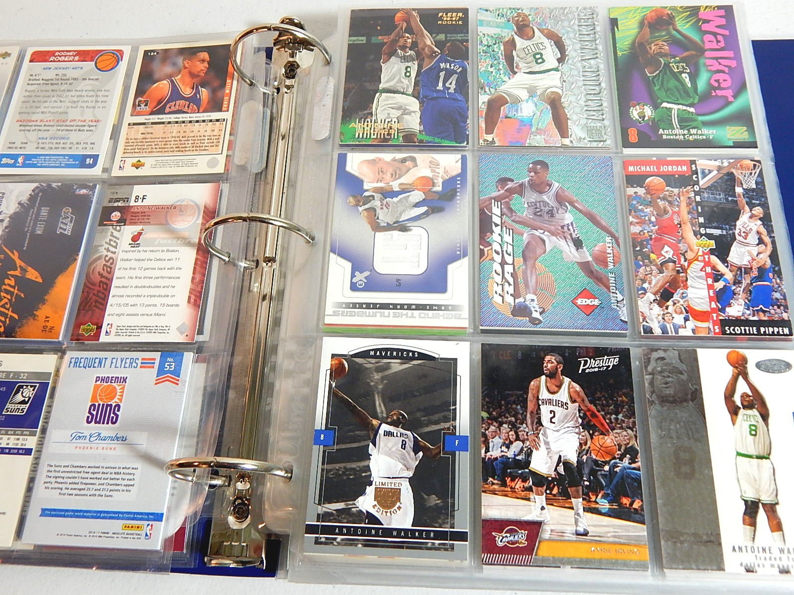 Large NBA Star Basketball Card Collection from 1980s through 2000s