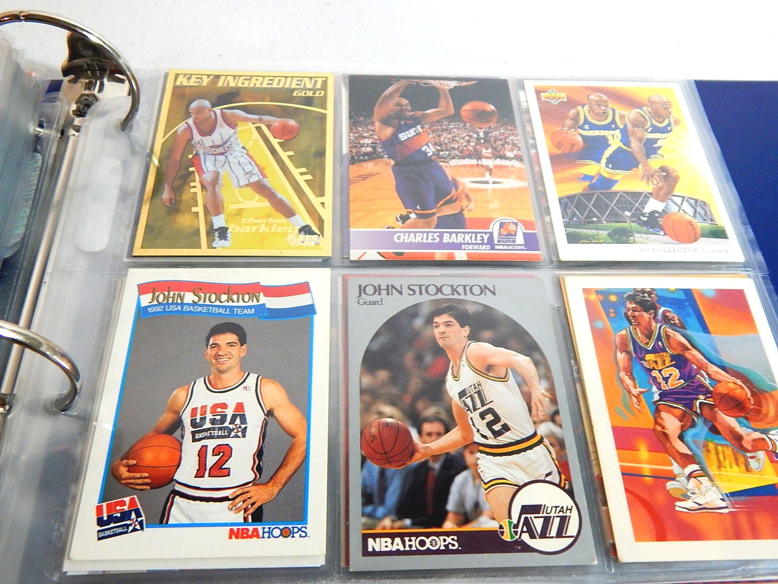 Large NBA Star Basketball Card Collection from 1980s through 2000s