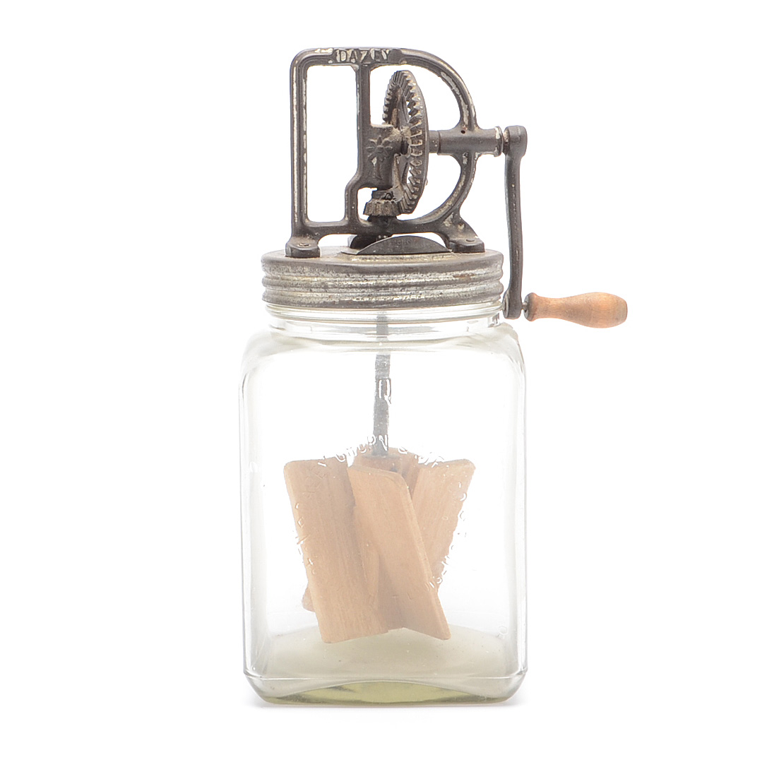 Vintage Butter Churn Jar