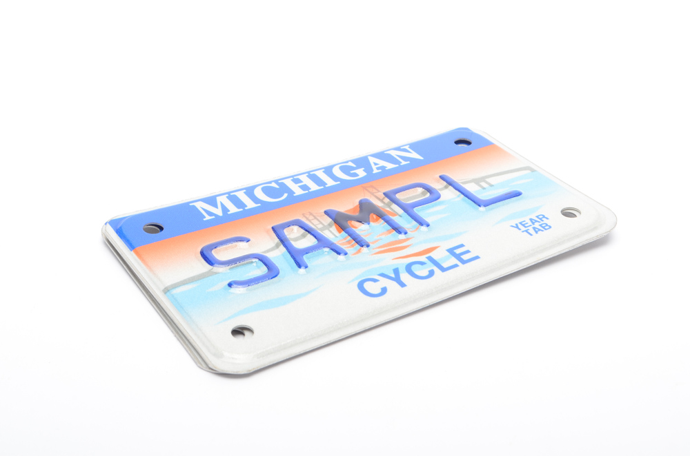 Collection of Bicycle License Plates