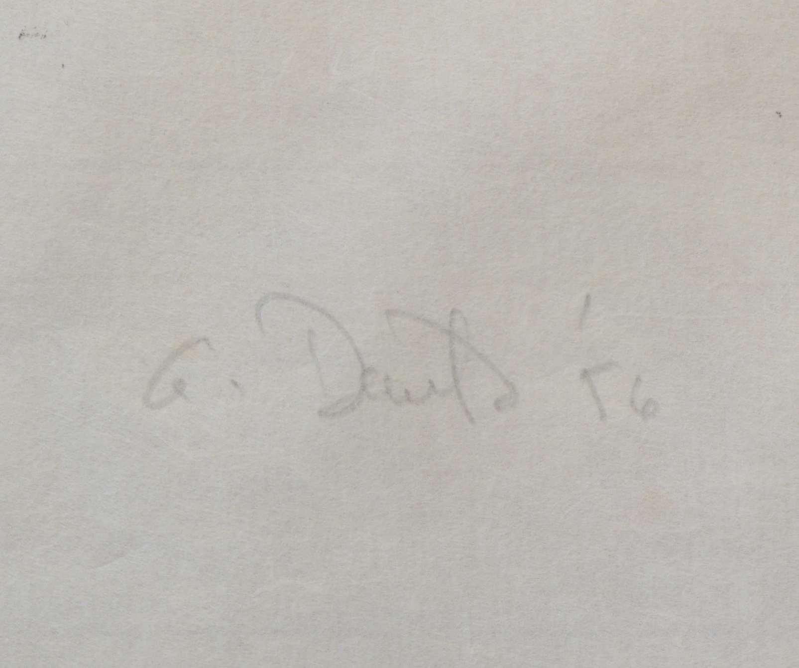 Arthur Danto 1956 Limited Edition Woodblock "Woman and Child"