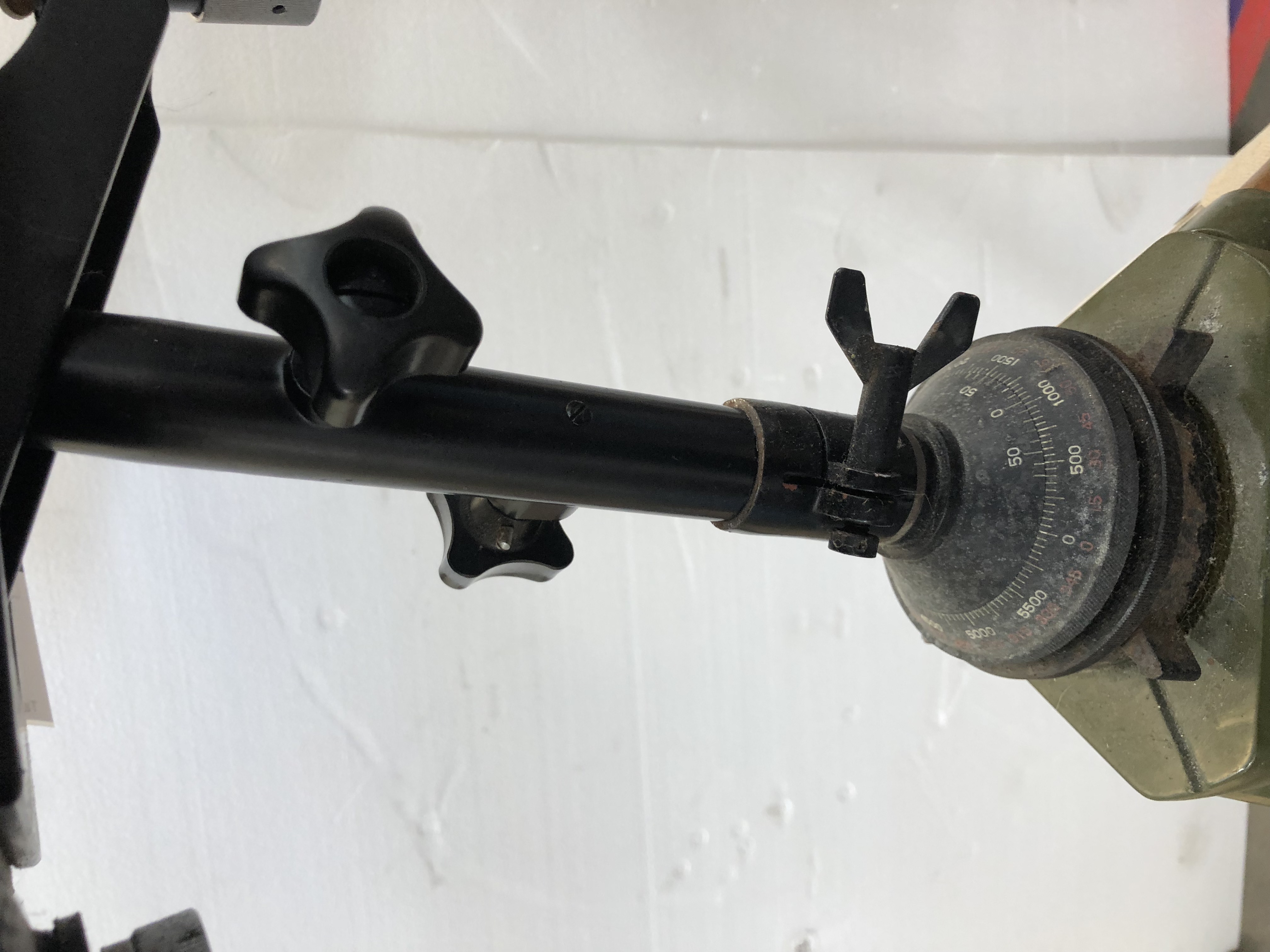 Vintage Chinese 65-25-40WYJ Long Range Binoculars With Tripod, Case and Manual