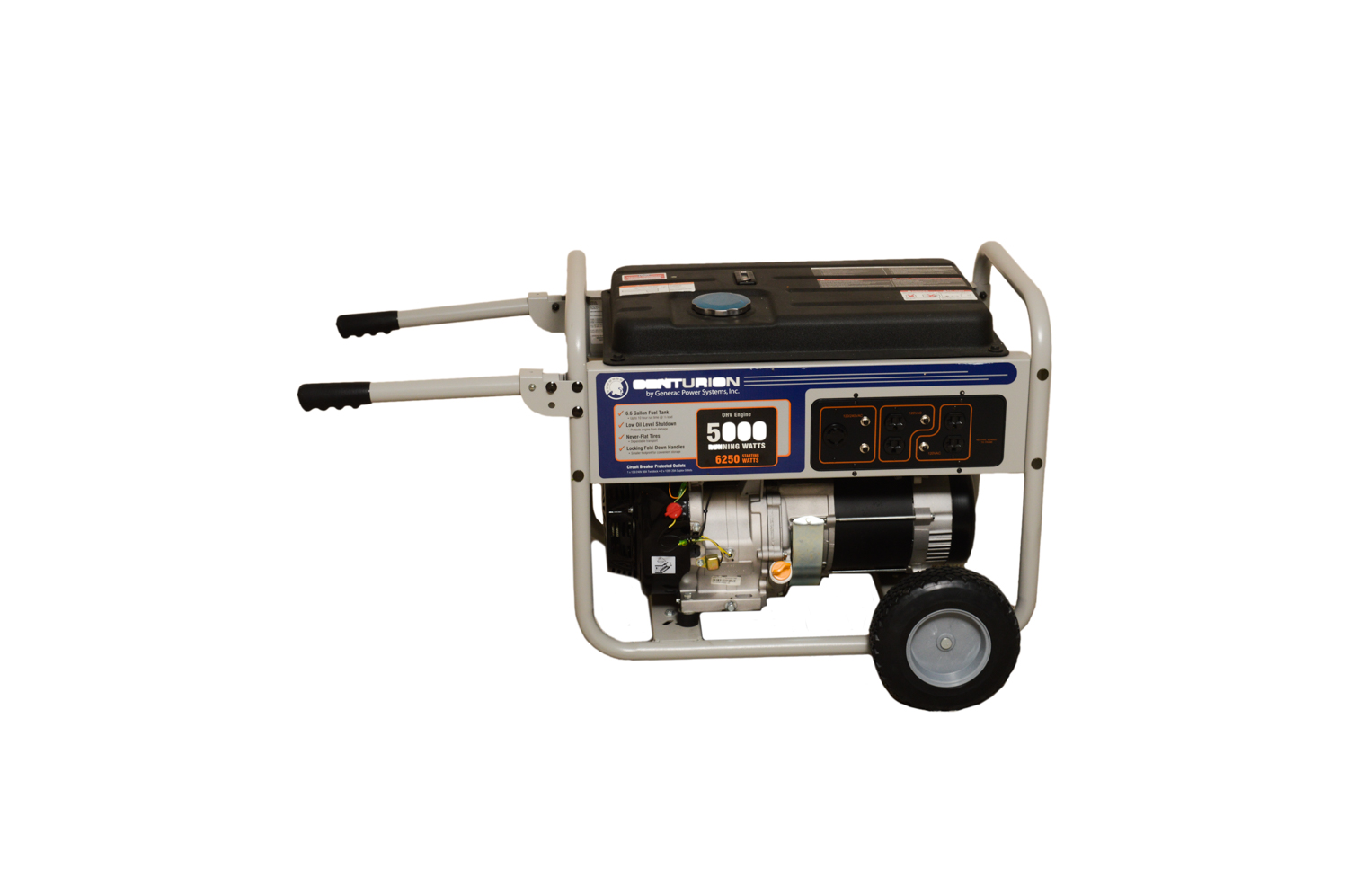 "Centurion" 5000 Watt Generator by Generac Power Systems, Inc.