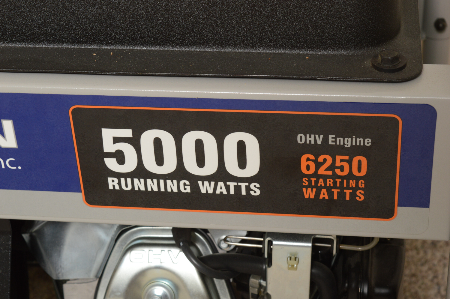 "Centurion" 5000 Watt Generator by Generac Power Systems, Inc.