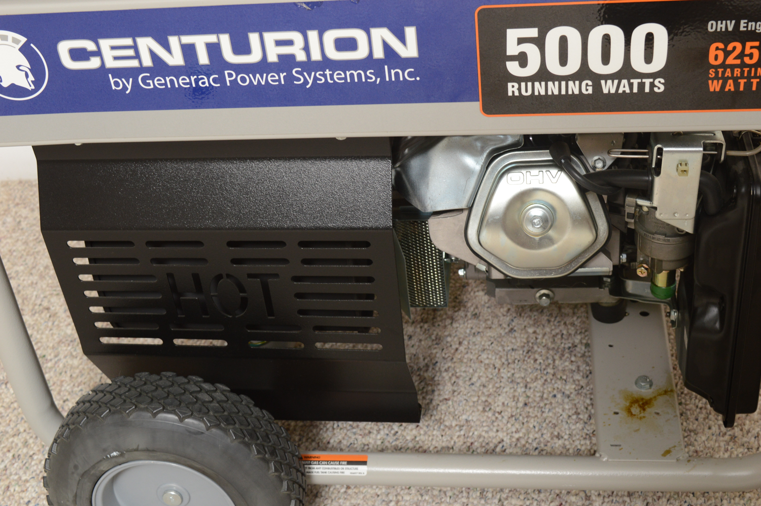 "Centurion" 5000 Watt Generator by Generac Power Systems, Inc.