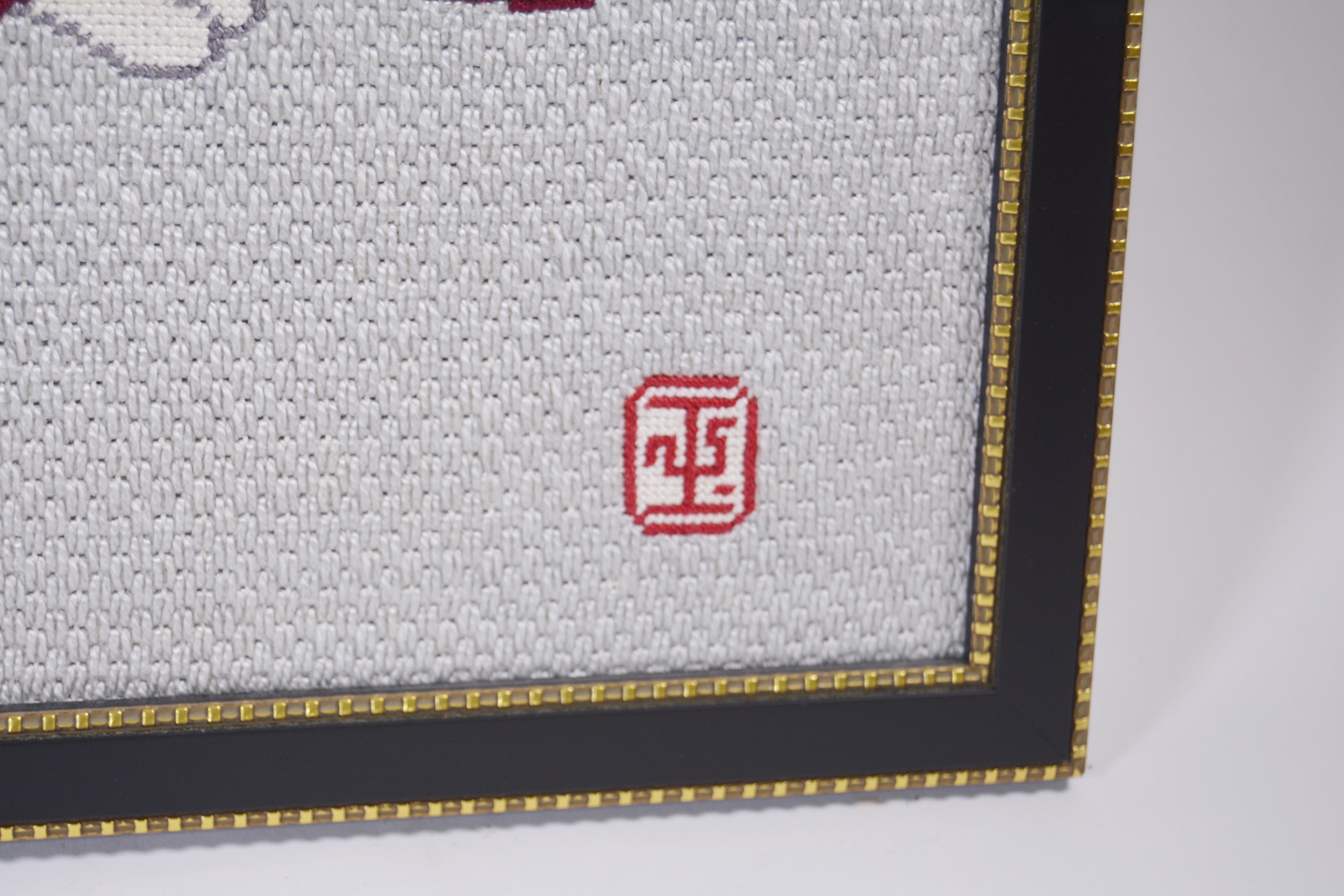 Japanese Samurai Needlepoint