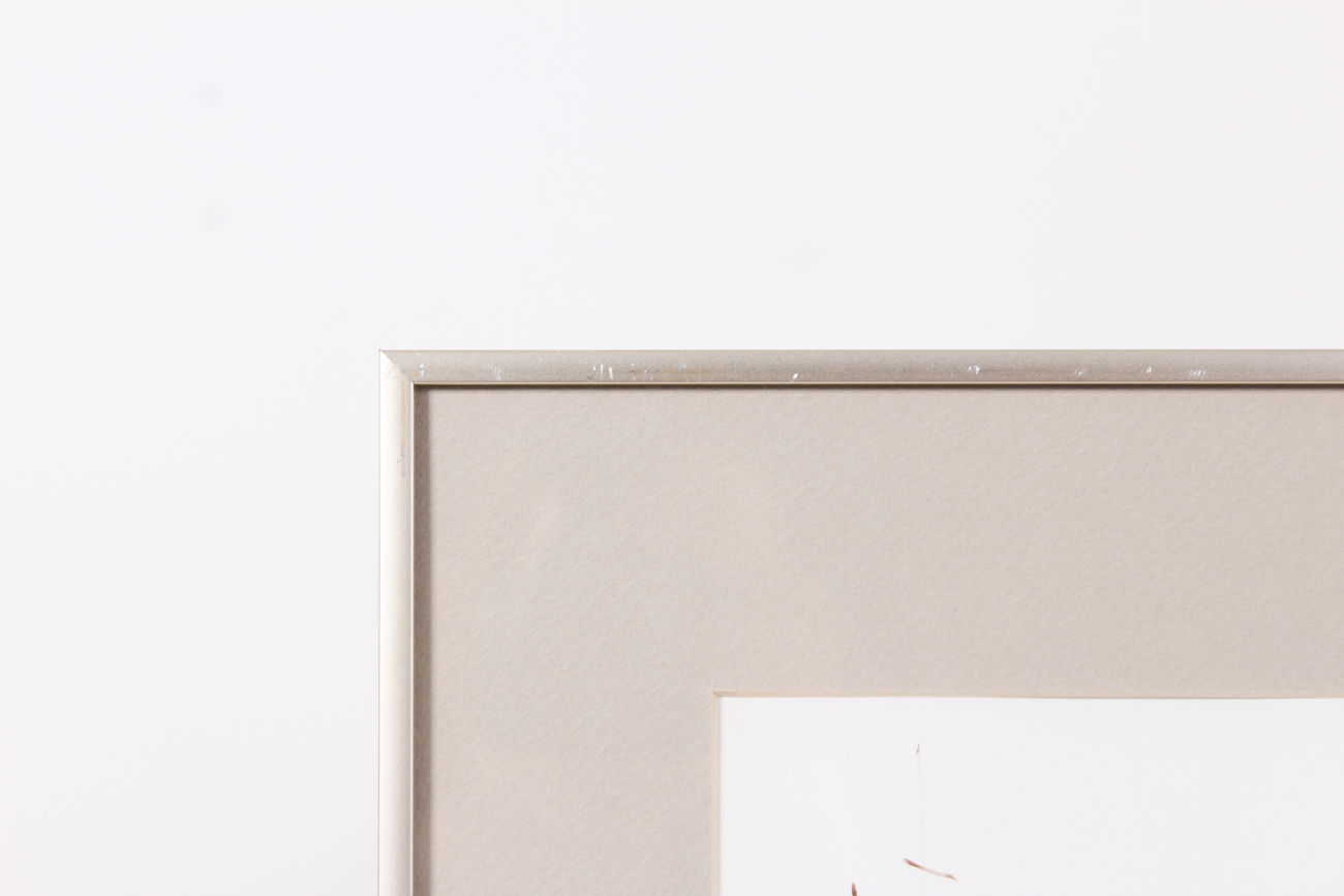 Christian Provost 1983 Watercolor on Paper of Monkey