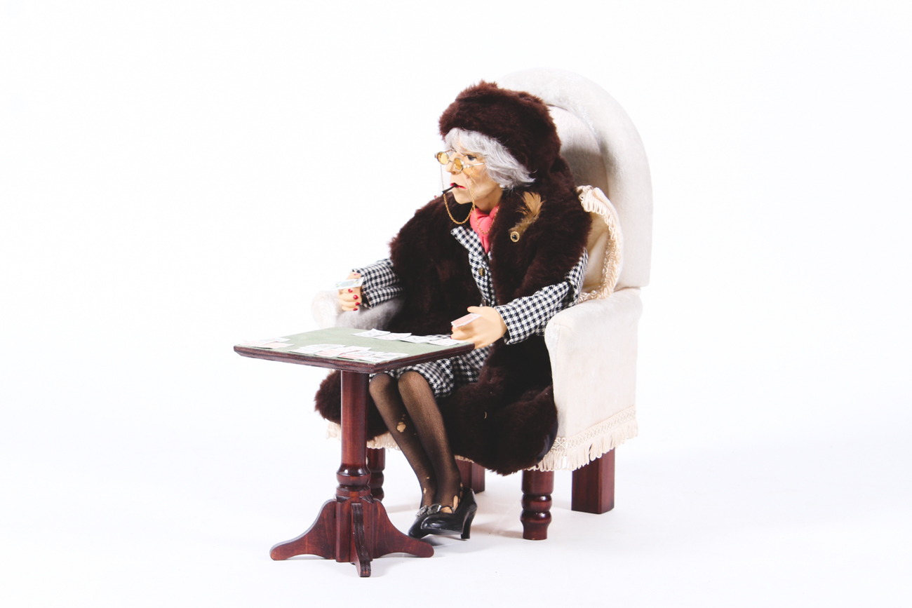 Hobo Designs Limited Edition "Hilda" Resin Sculpture by Scott and Gill Harris