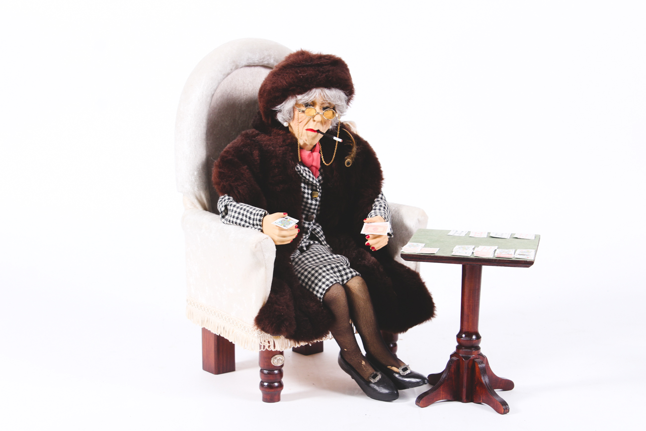 Hobo Designs Limited Edition "Hilda" Resin Sculpture by Scott and Gill Harris