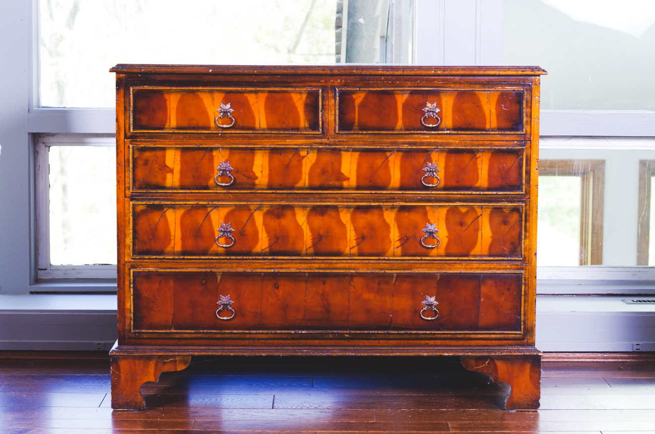 Vintage Enham Furniture George III Style Chest of Drawers