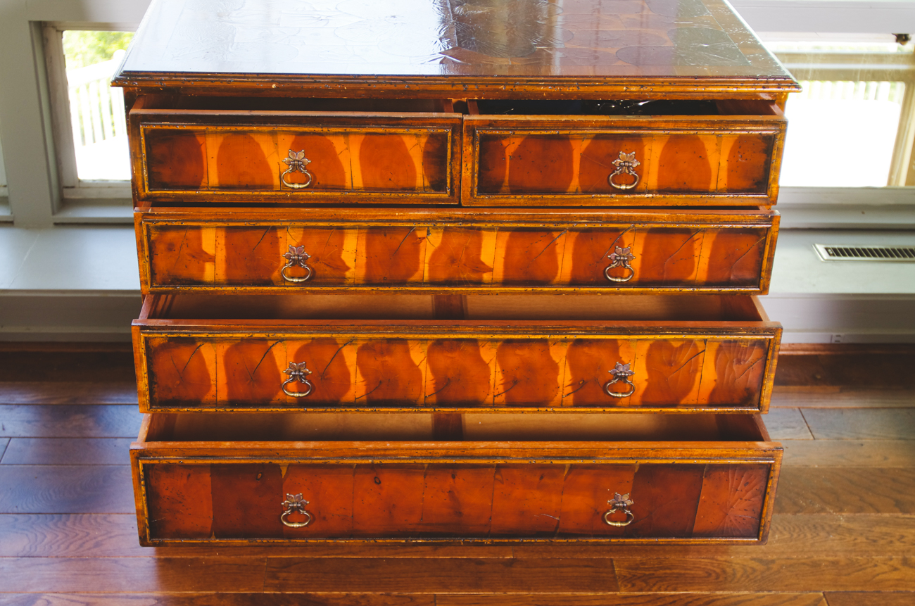 Vintage Enham Furniture George III Style Chest of Drawers