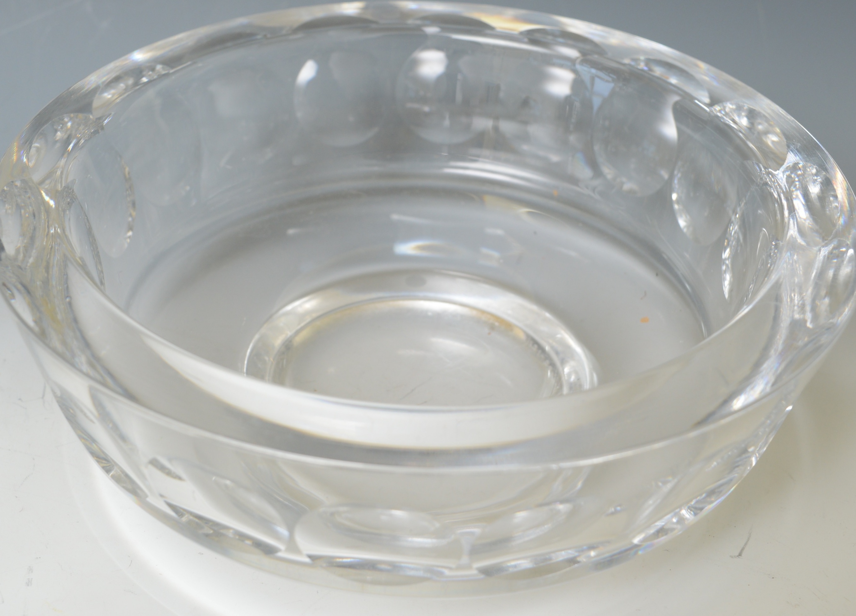 Two Orrefors Crystal Pieces