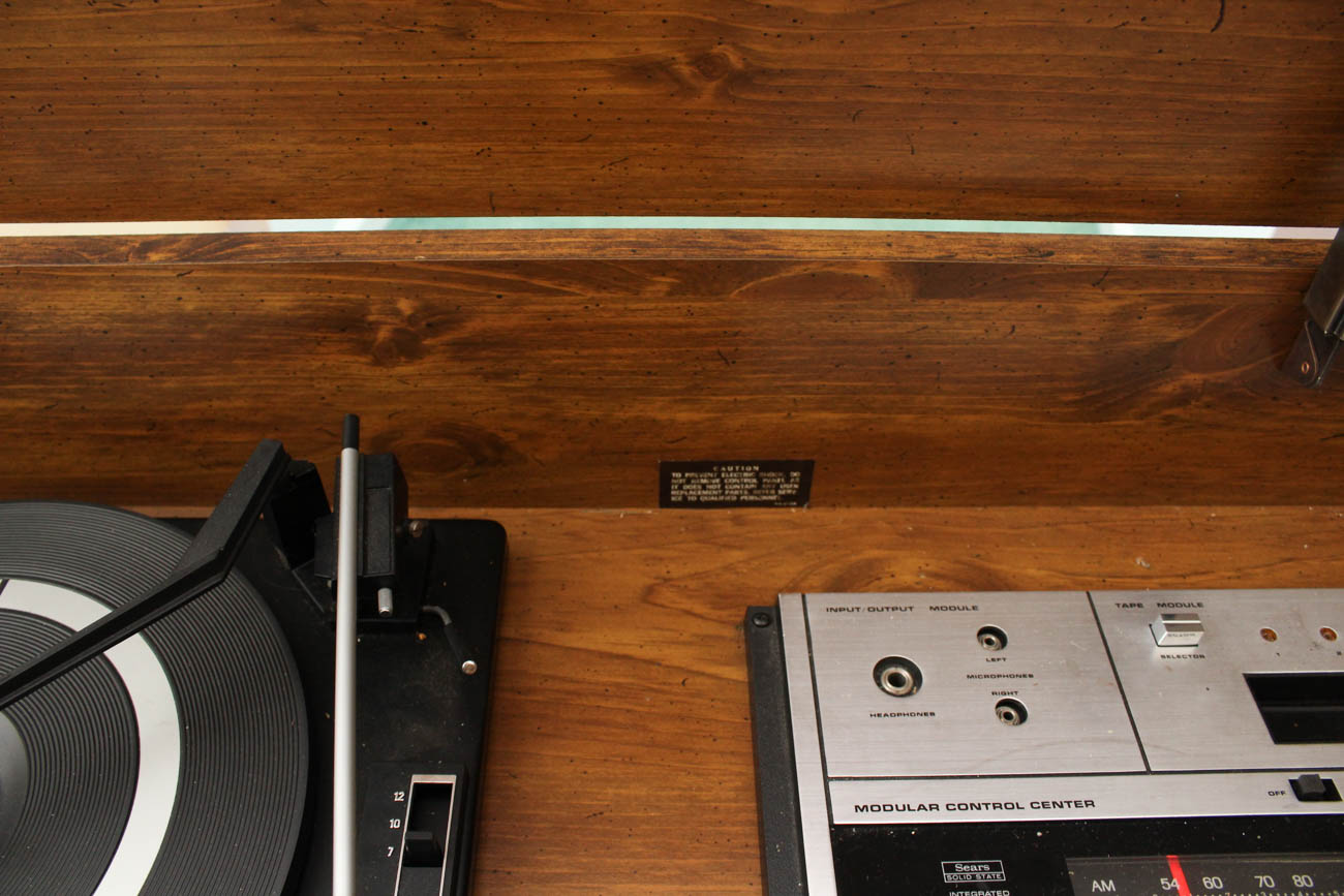 Vintage Sears Record Cabinet