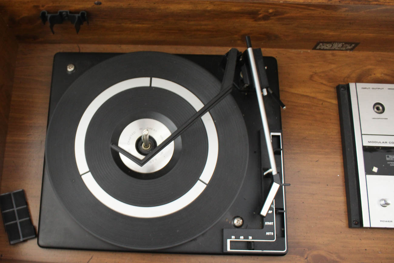 Vintage Sears Record Cabinet