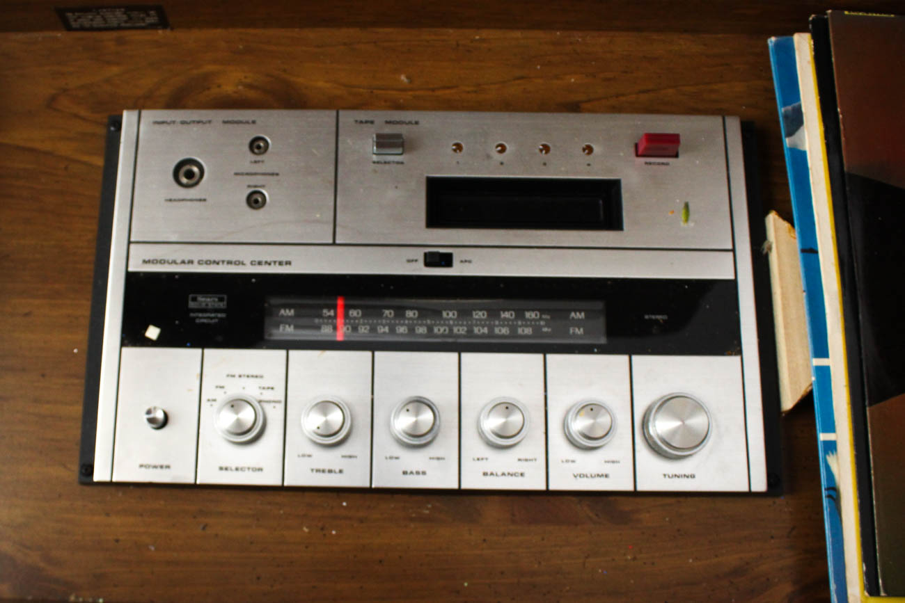 Vintage Sears Record Cabinet