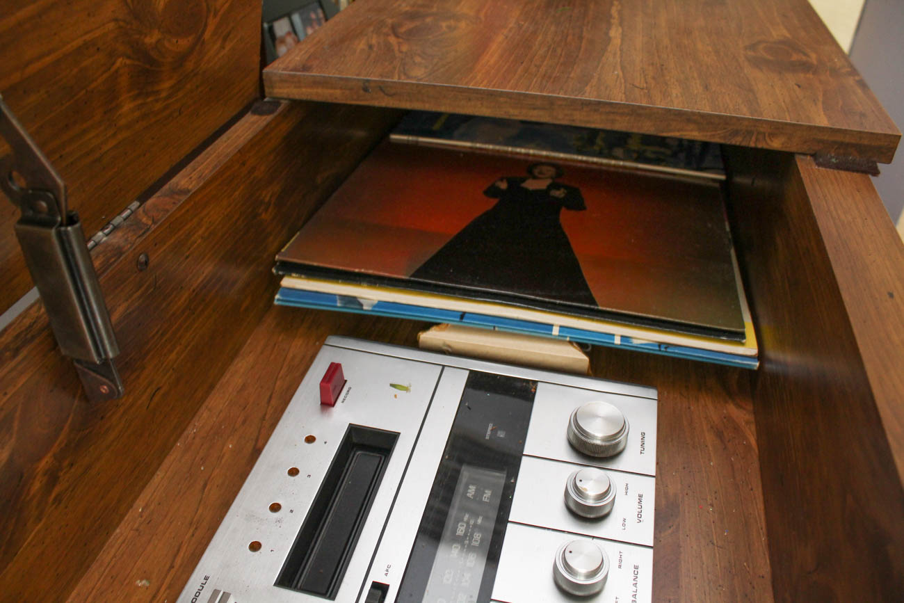 Vintage Sears Record Cabinet