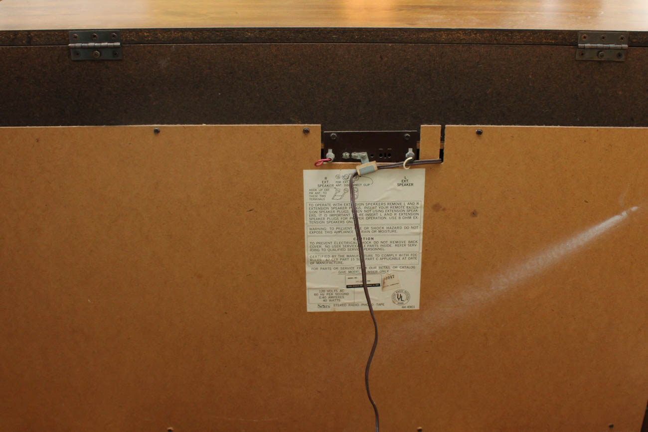 Vintage Sears Record Cabinet