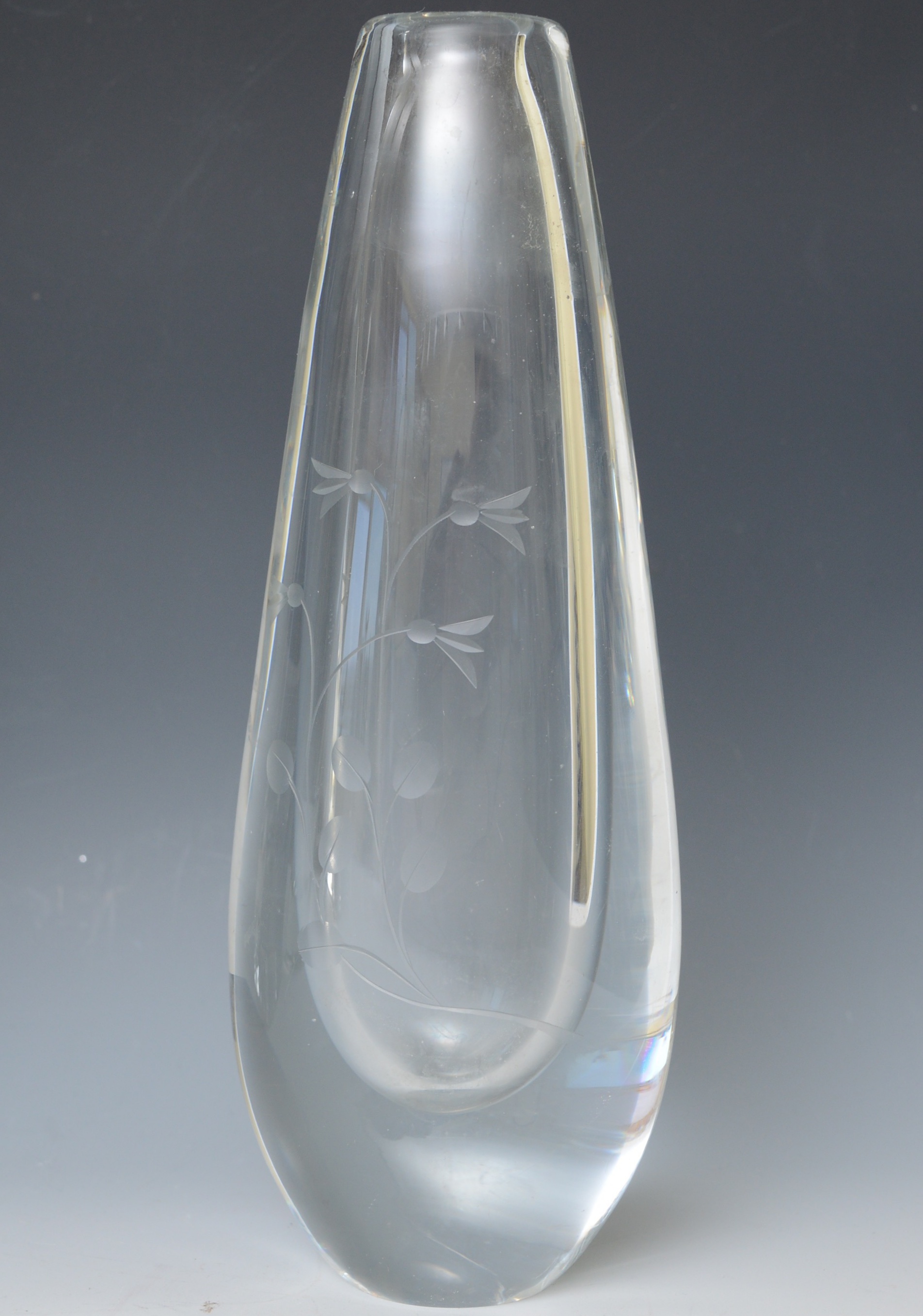 Three Assorted Glass Vases