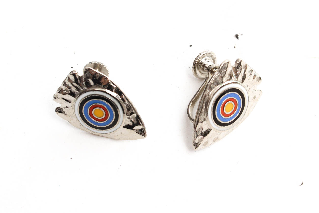 Sterling Silver Archery Themed Jewelry