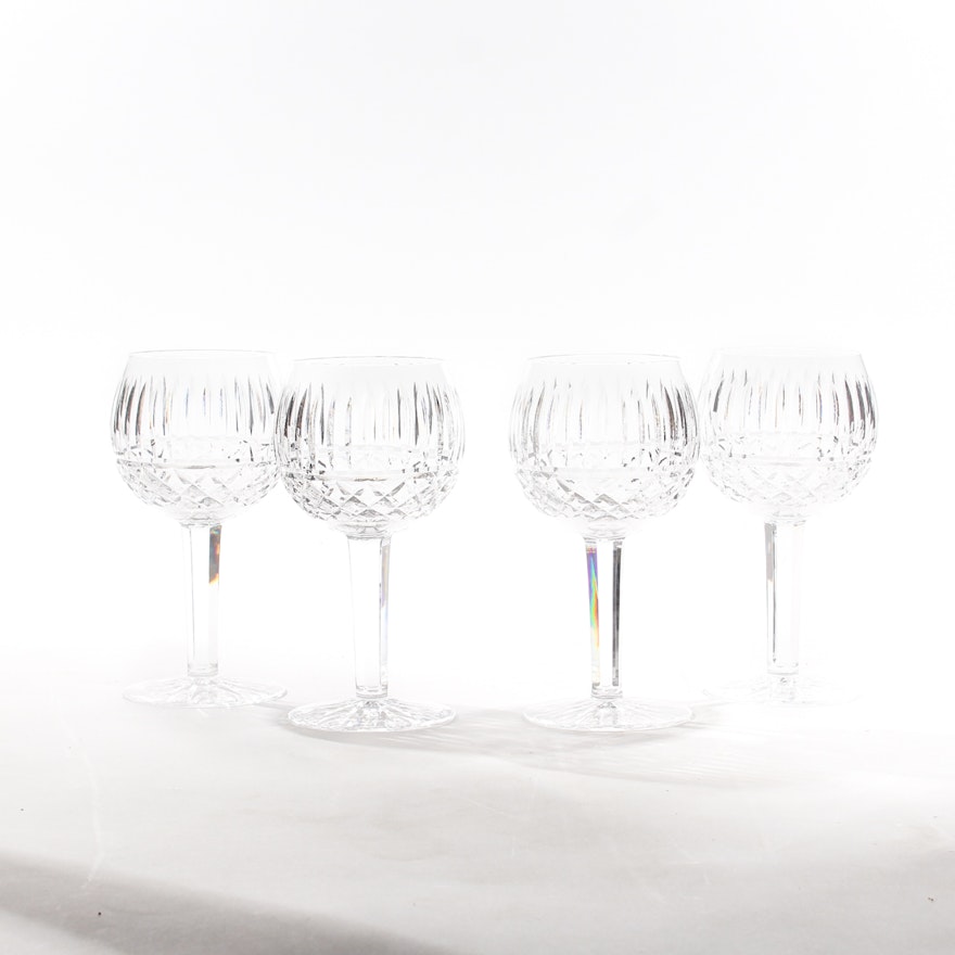 Set of Waterford Crystal "Maeve" Balloon Wine Glasses