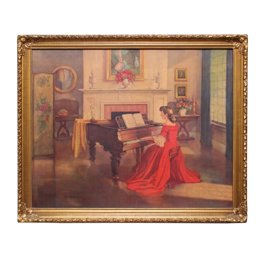 M. Ditlef Giclee Print "Sonata"