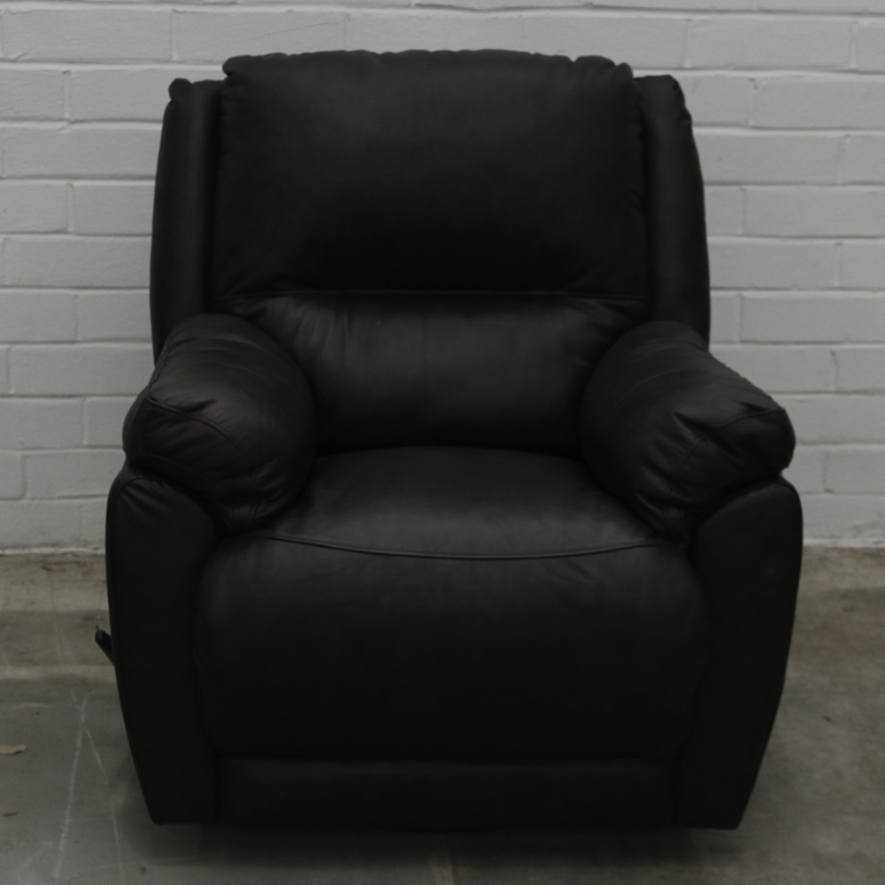 Faux Leather Recliner