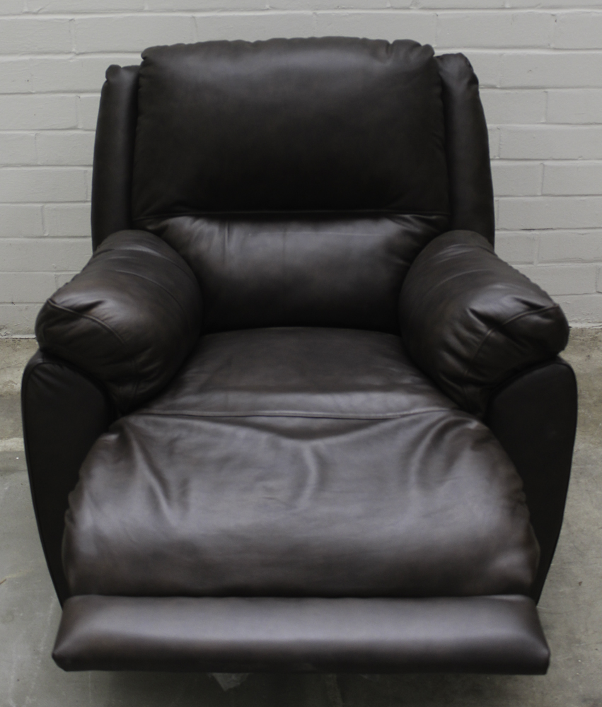 Faux Leather Recliner