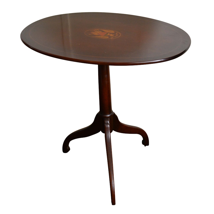 Vintage Federal Style Tilt-Top Tea Table