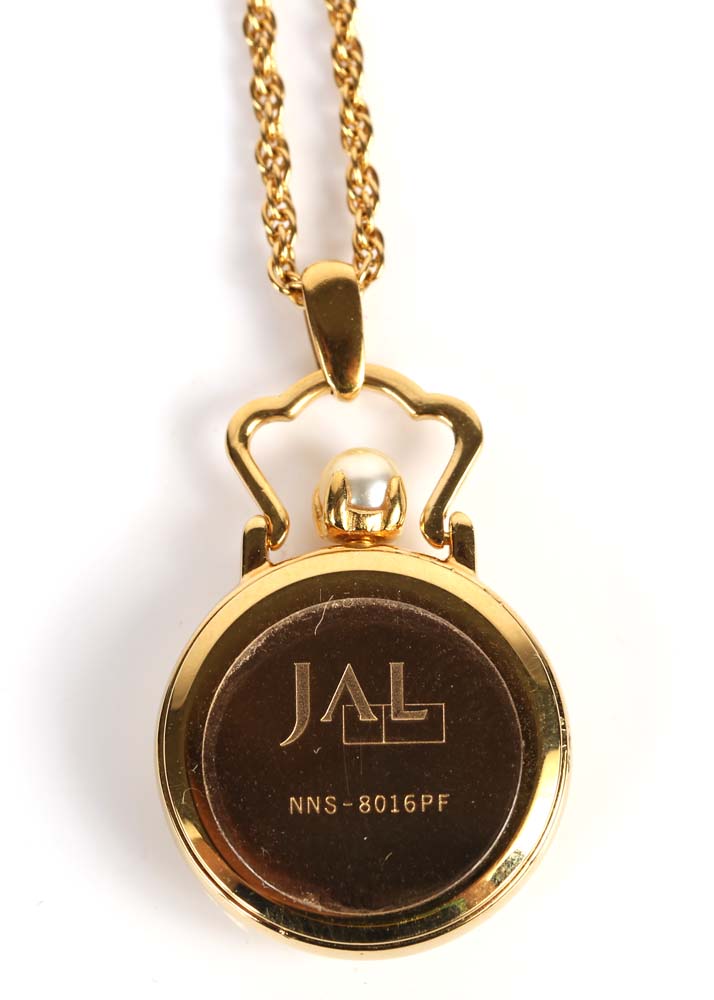 Mikimoto Mother of Pearl Pendant Watch