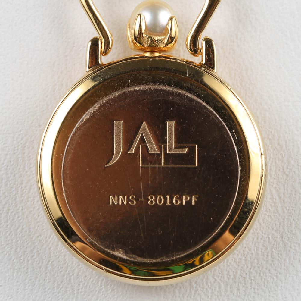 Mikimoto Mother of Pearl Pendant Watch