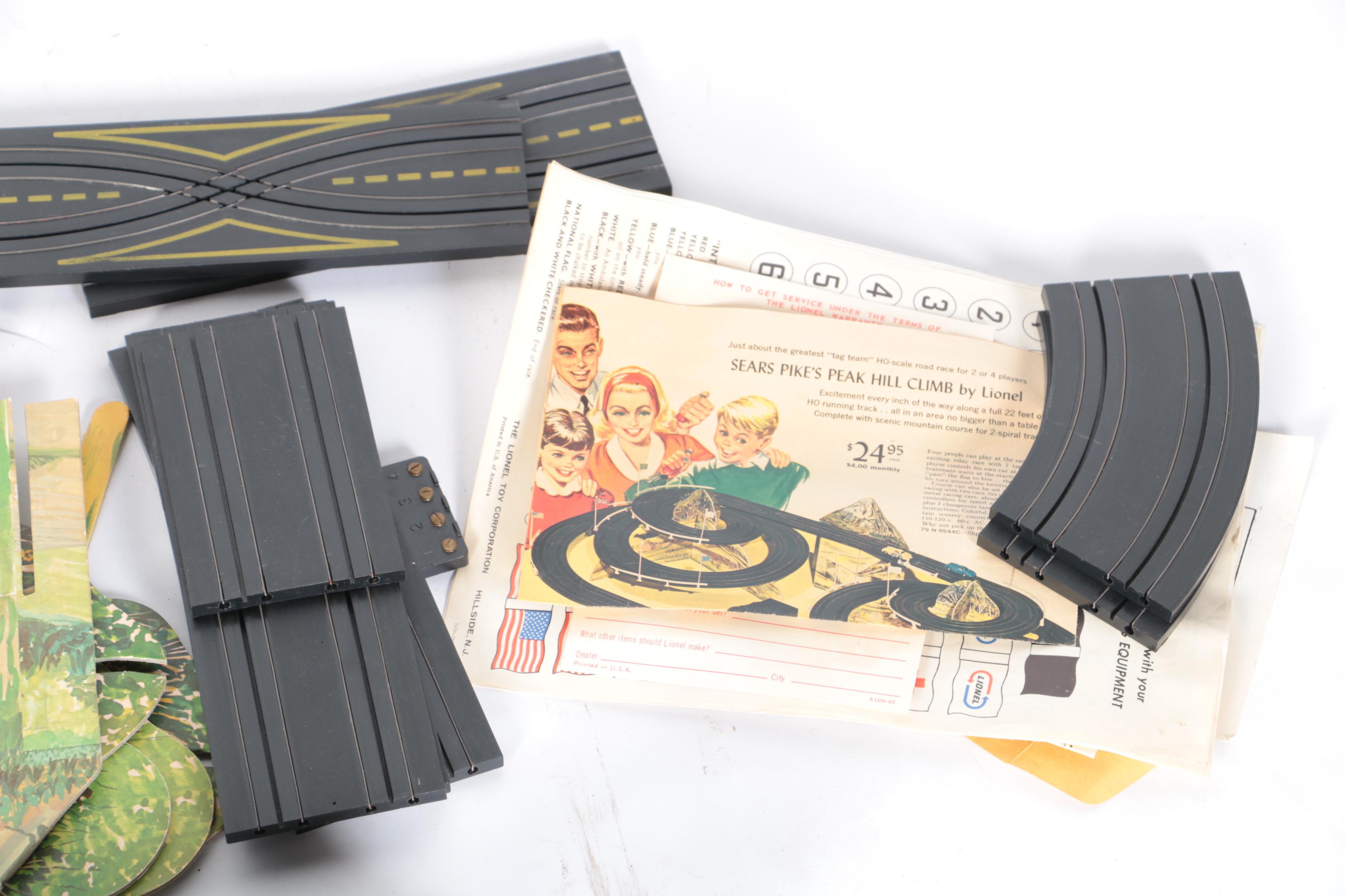 1960s Lionel Slot Car Race Set