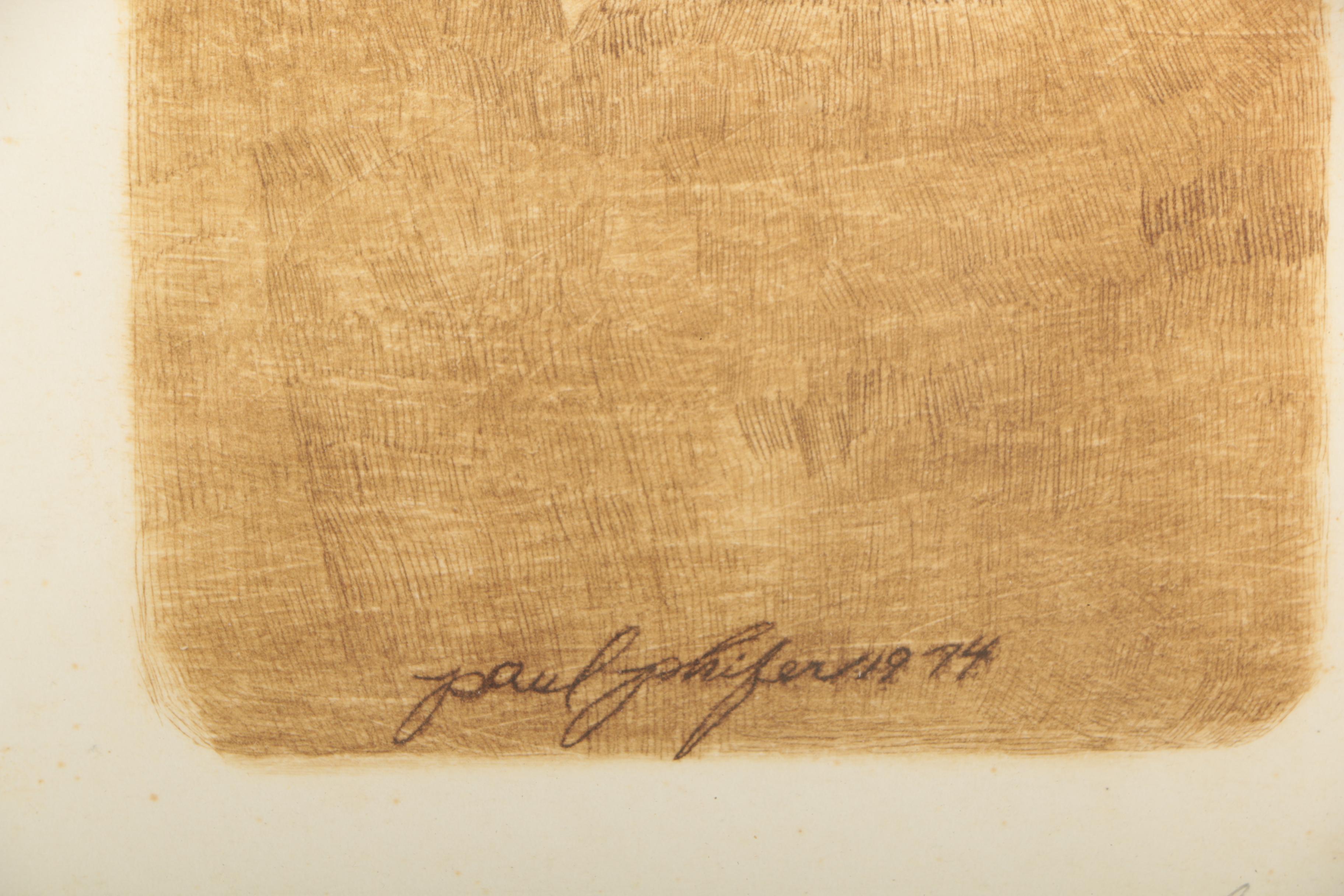 Paul Phifer Limited Edition Etching "Before the Wedding"