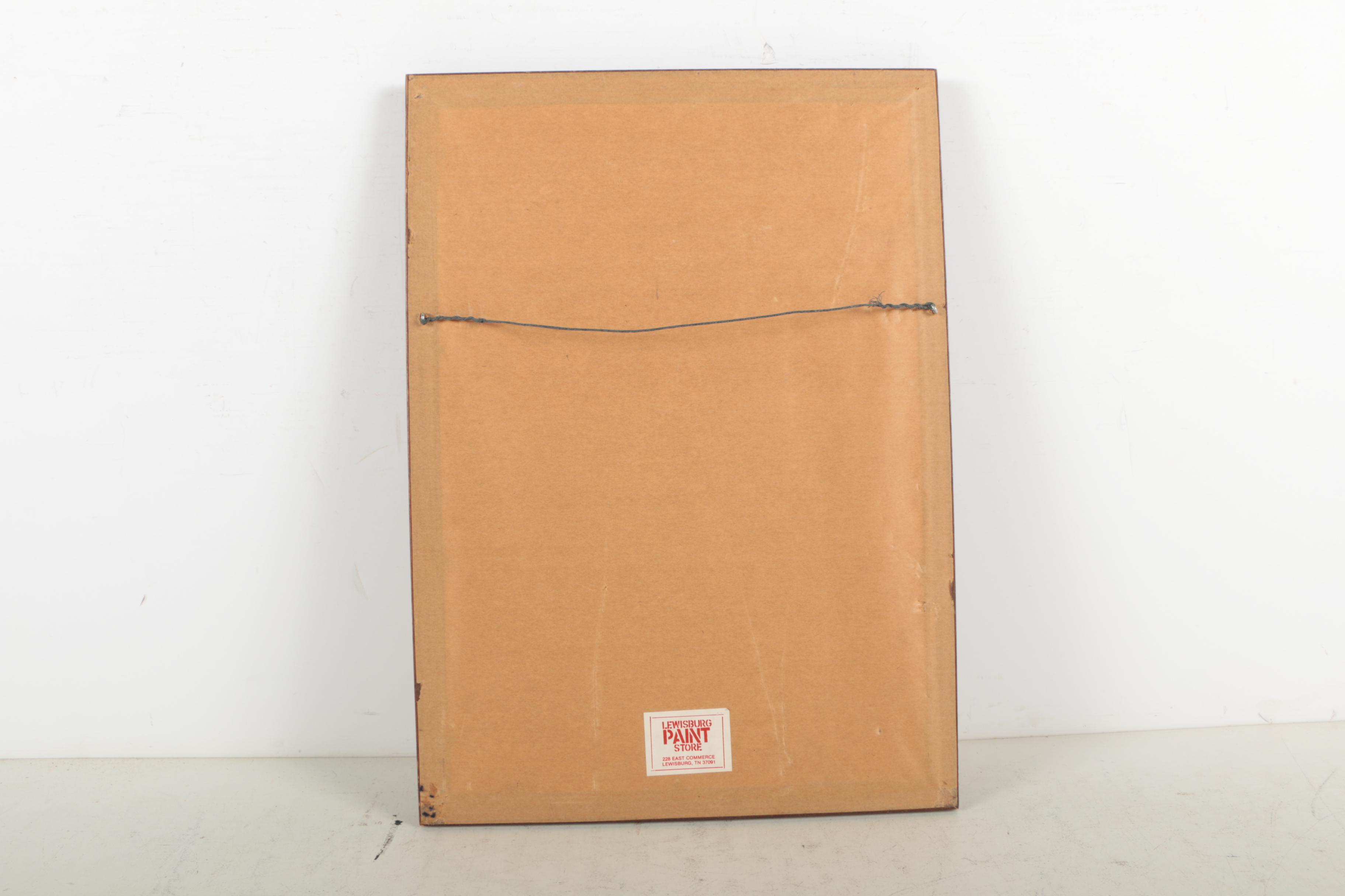 Paul Phifer Limited Edition Etching "Before the Wedding"