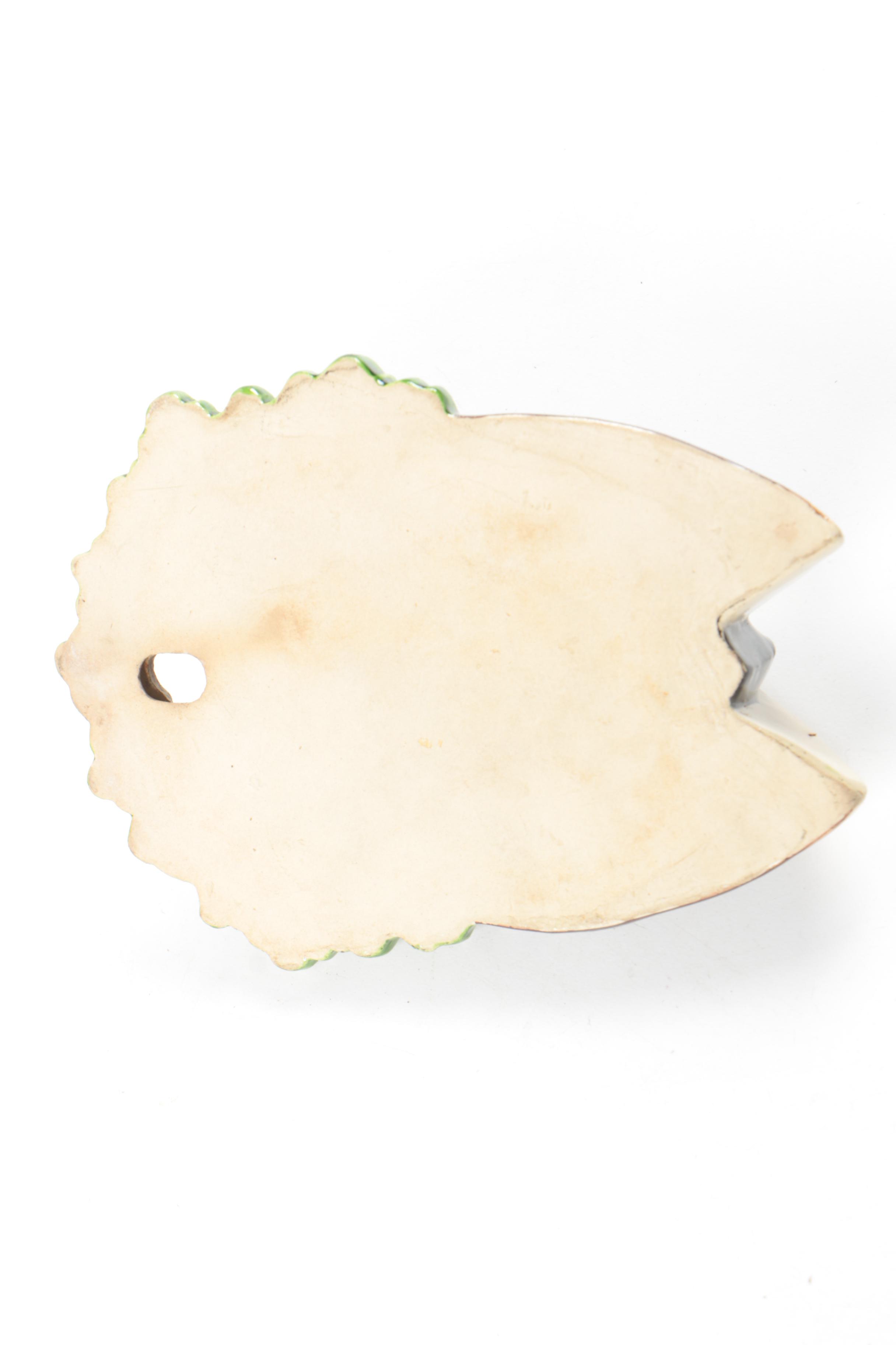 Cicada Ceramic Wall Pocket