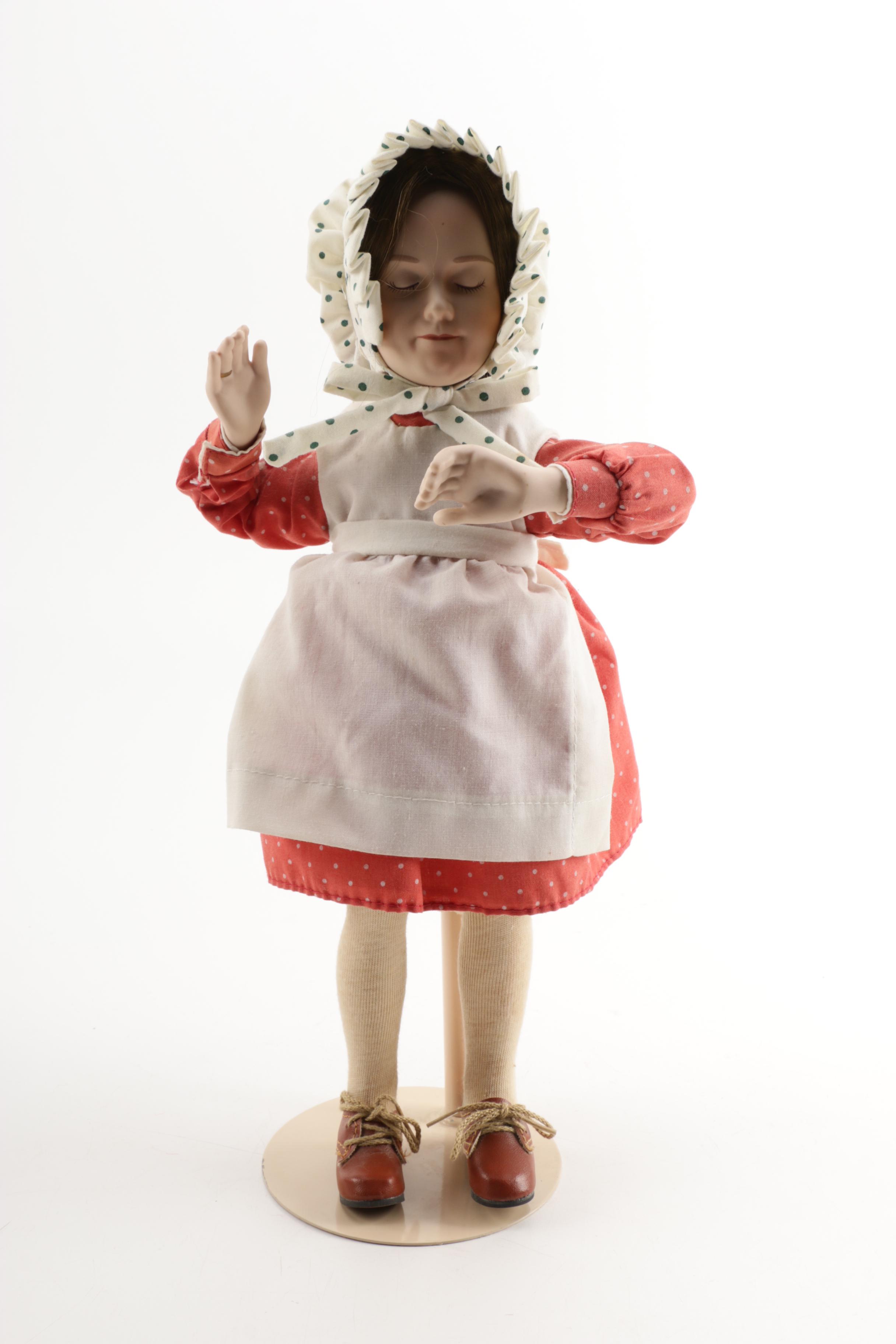 Danbury Mint "Norman Rockwell Collection" Porcelain Dolls