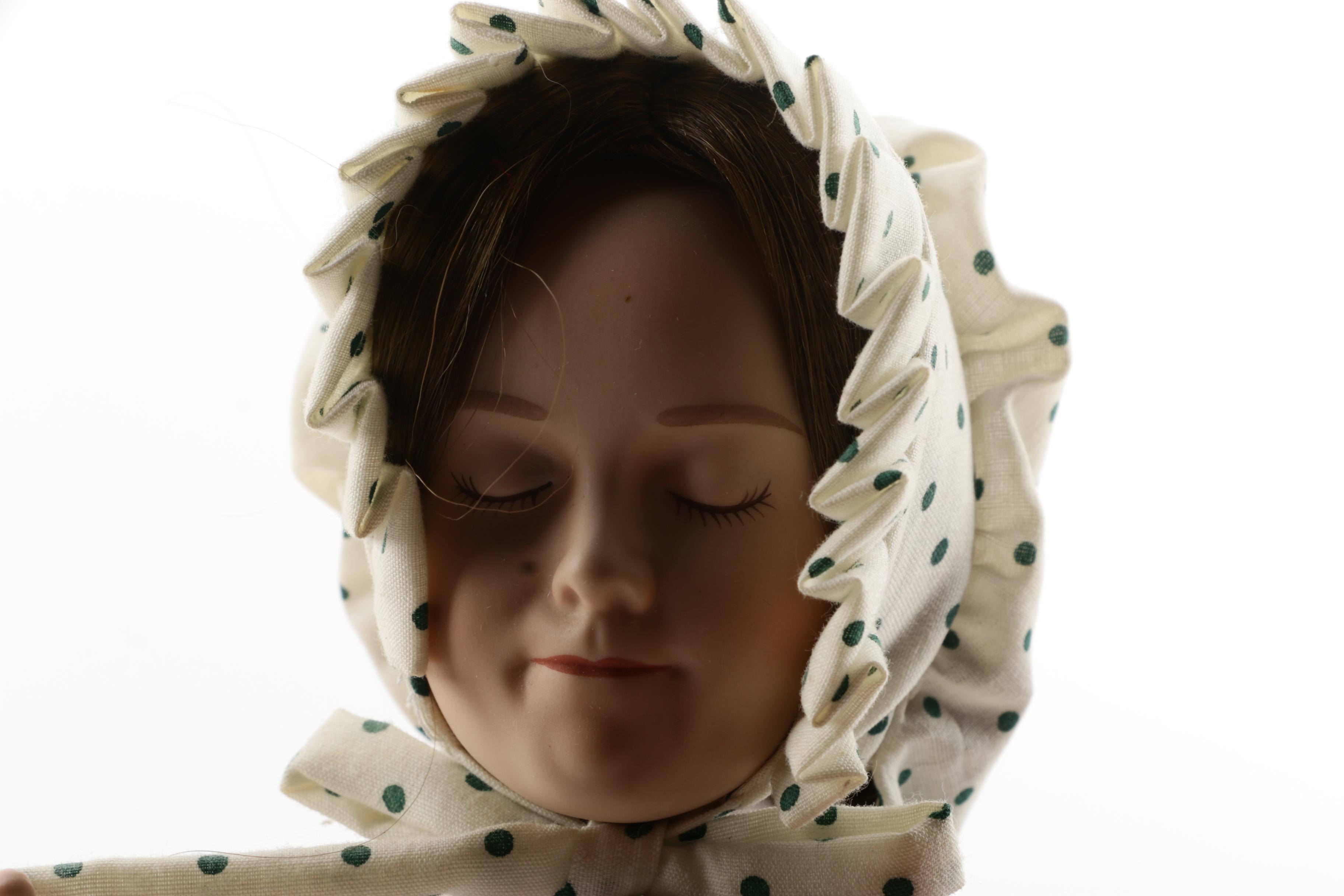 Danbury Mint "Norman Rockwell Collection" Porcelain Dolls