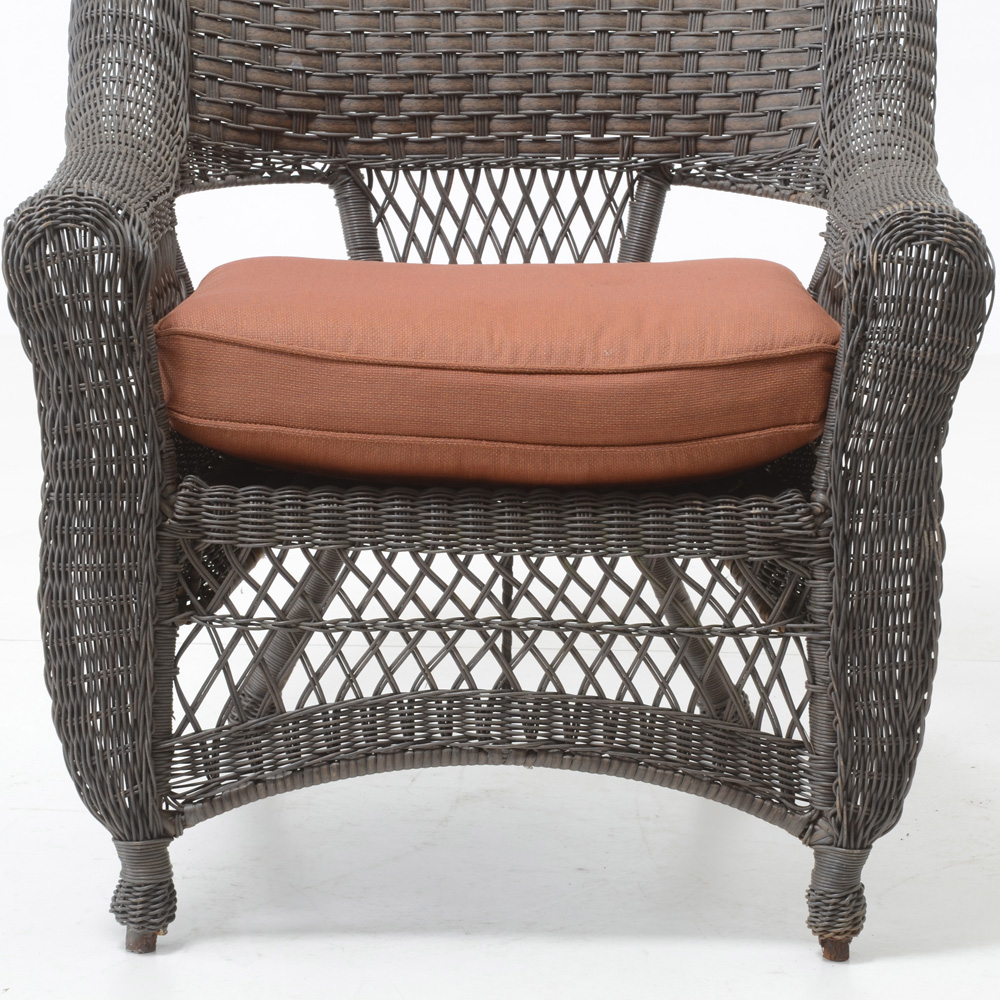 Contemporary Wicker Armchair