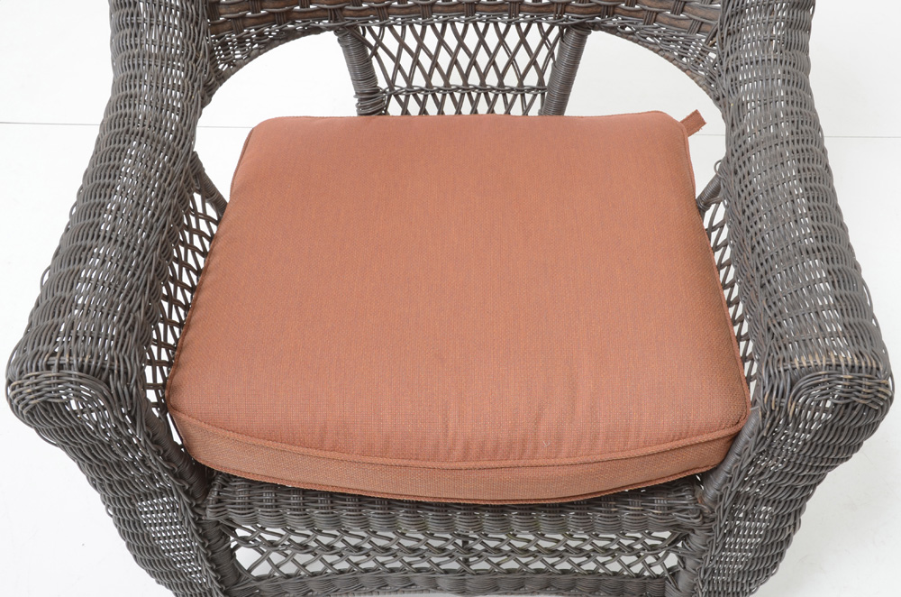 Contemporary Wicker Armchair