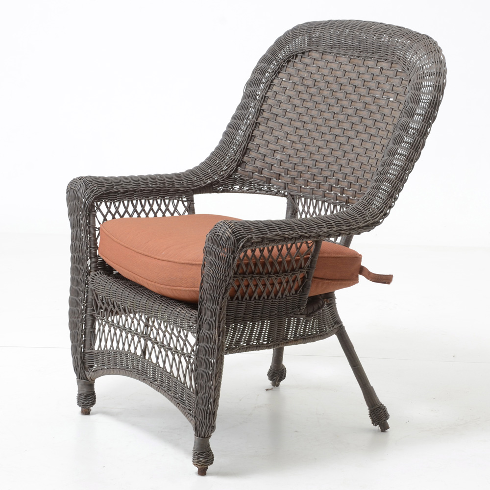 Contemporary Wicker Armchair