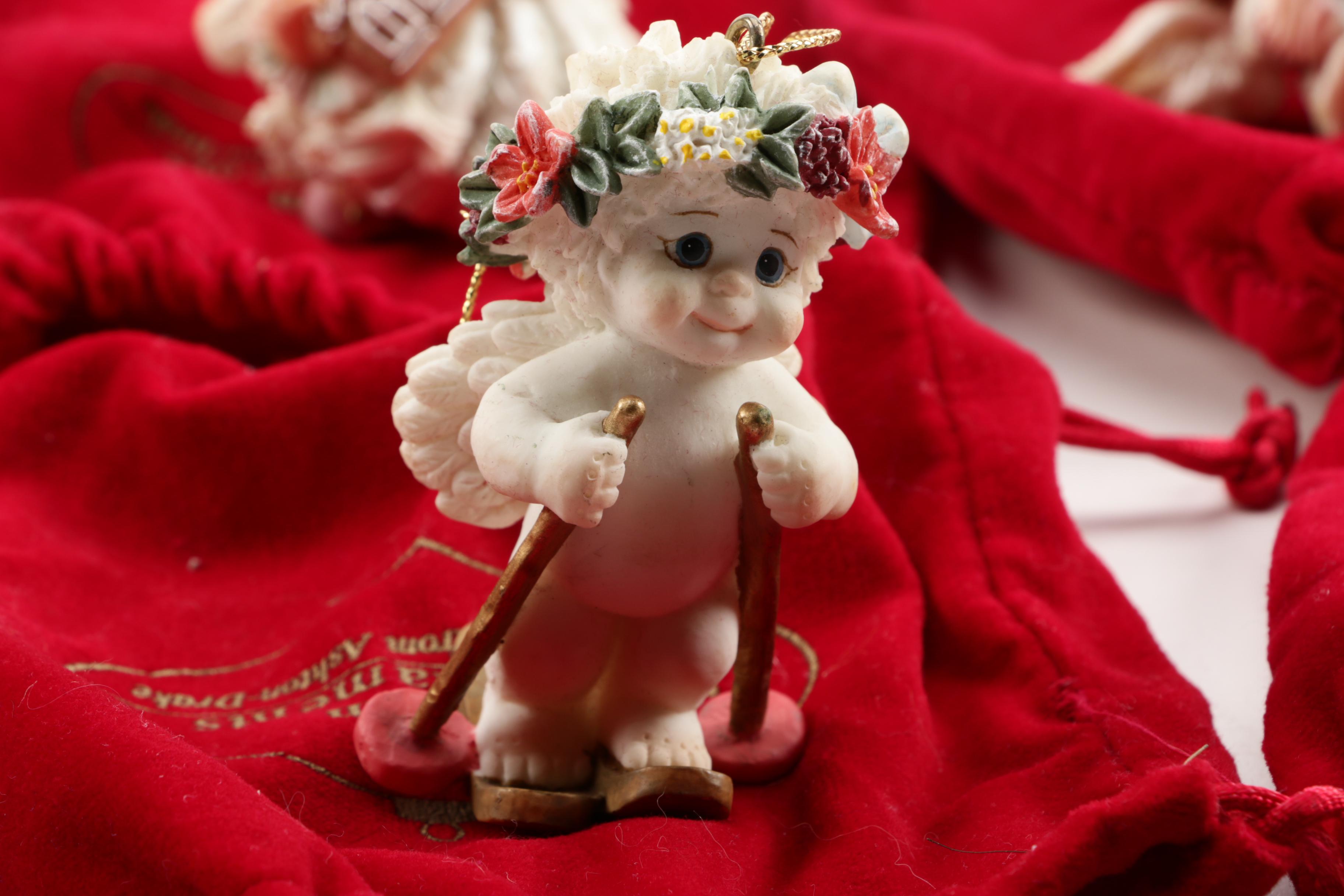 Heirloom Ornaments from Ashton-Drake Angel and Assorted Christmas Tree Ornaments