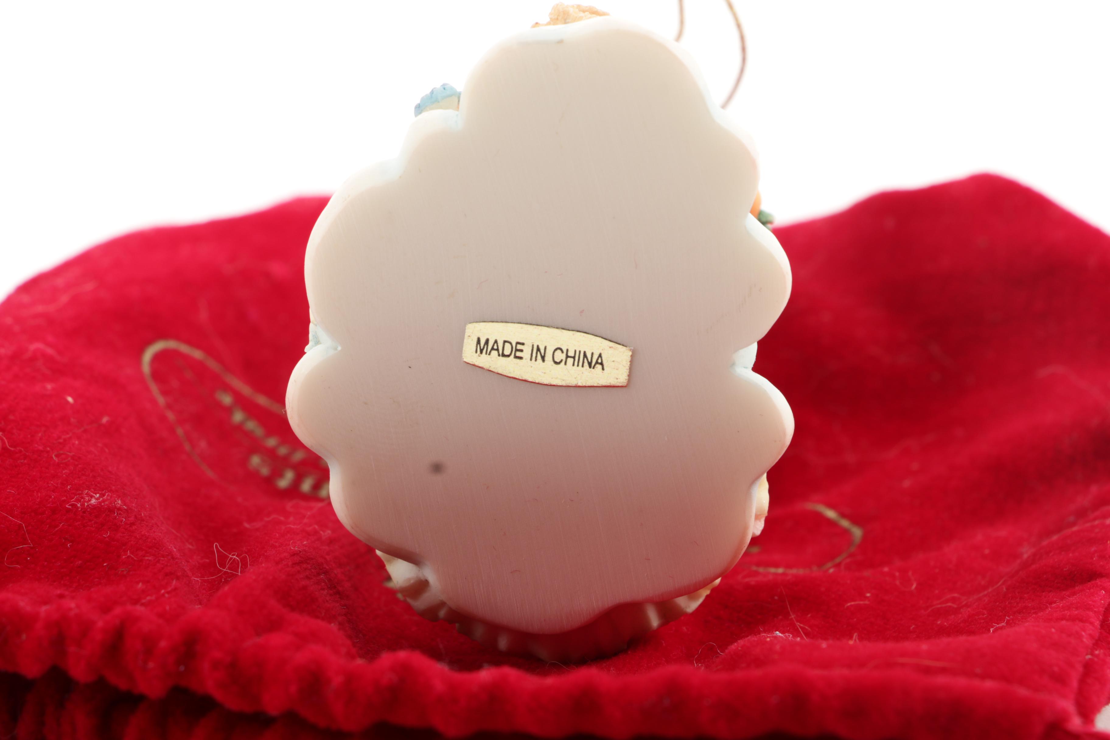 Heirloom Ornaments from Ashton-Drake Angel and Assorted Christmas Tree Ornaments