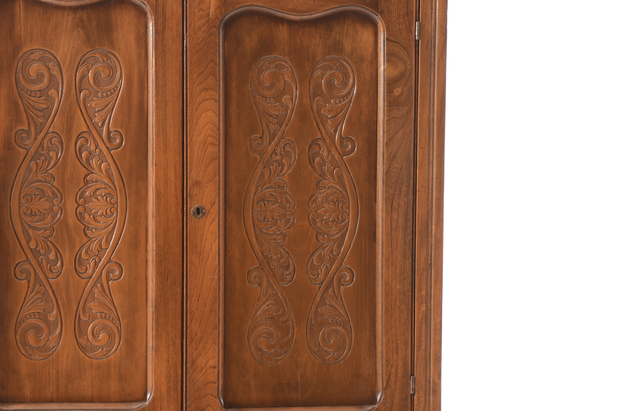 Late Victorian Pressed-Carved Cupboard